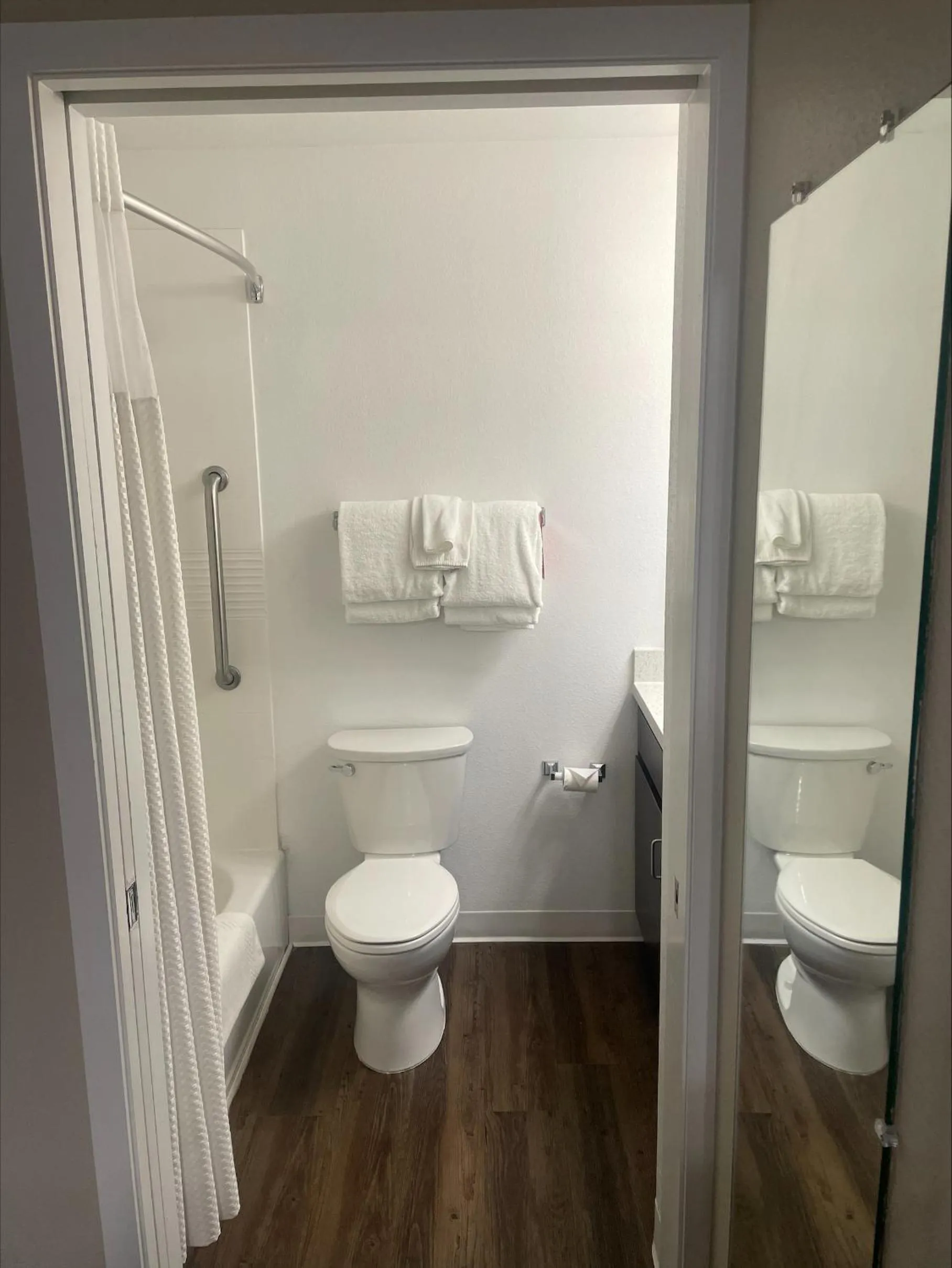 Bathroom in TownePlace Suites Wichita East