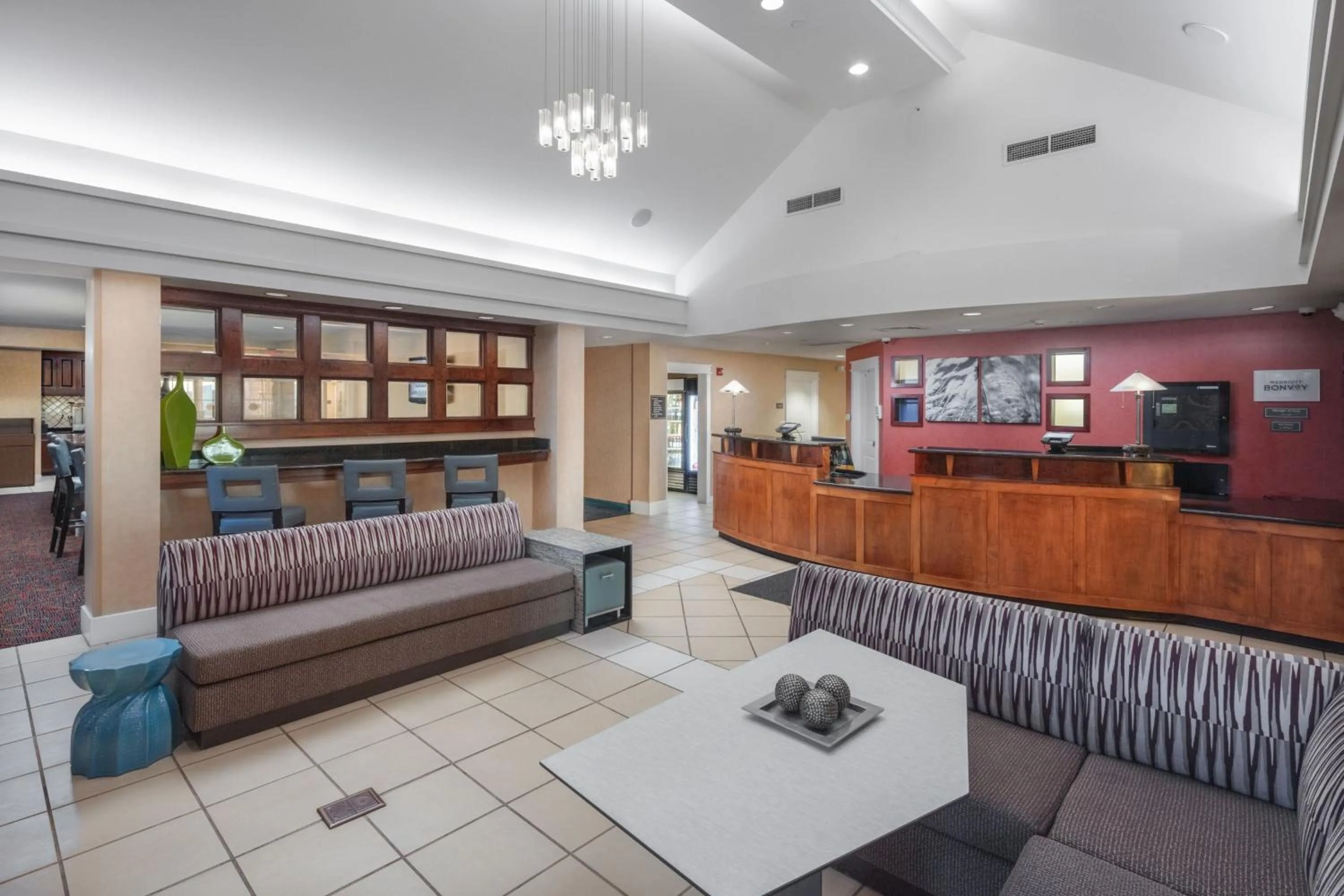 Lobby or reception in Residence Inn by Marriott Wichita East At Plazzio