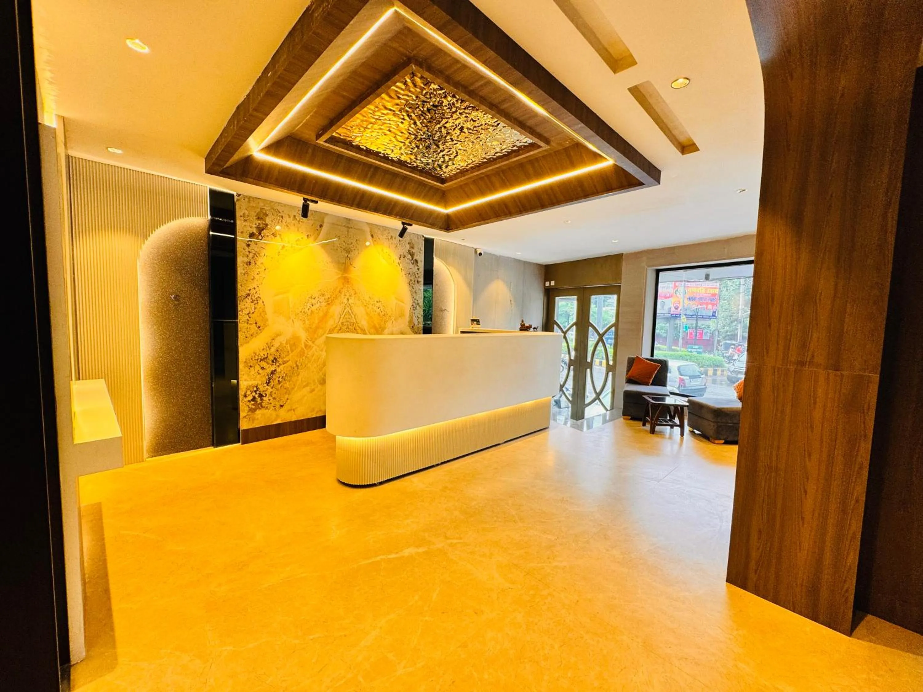 Lobby or reception, Bed in Hotel 51