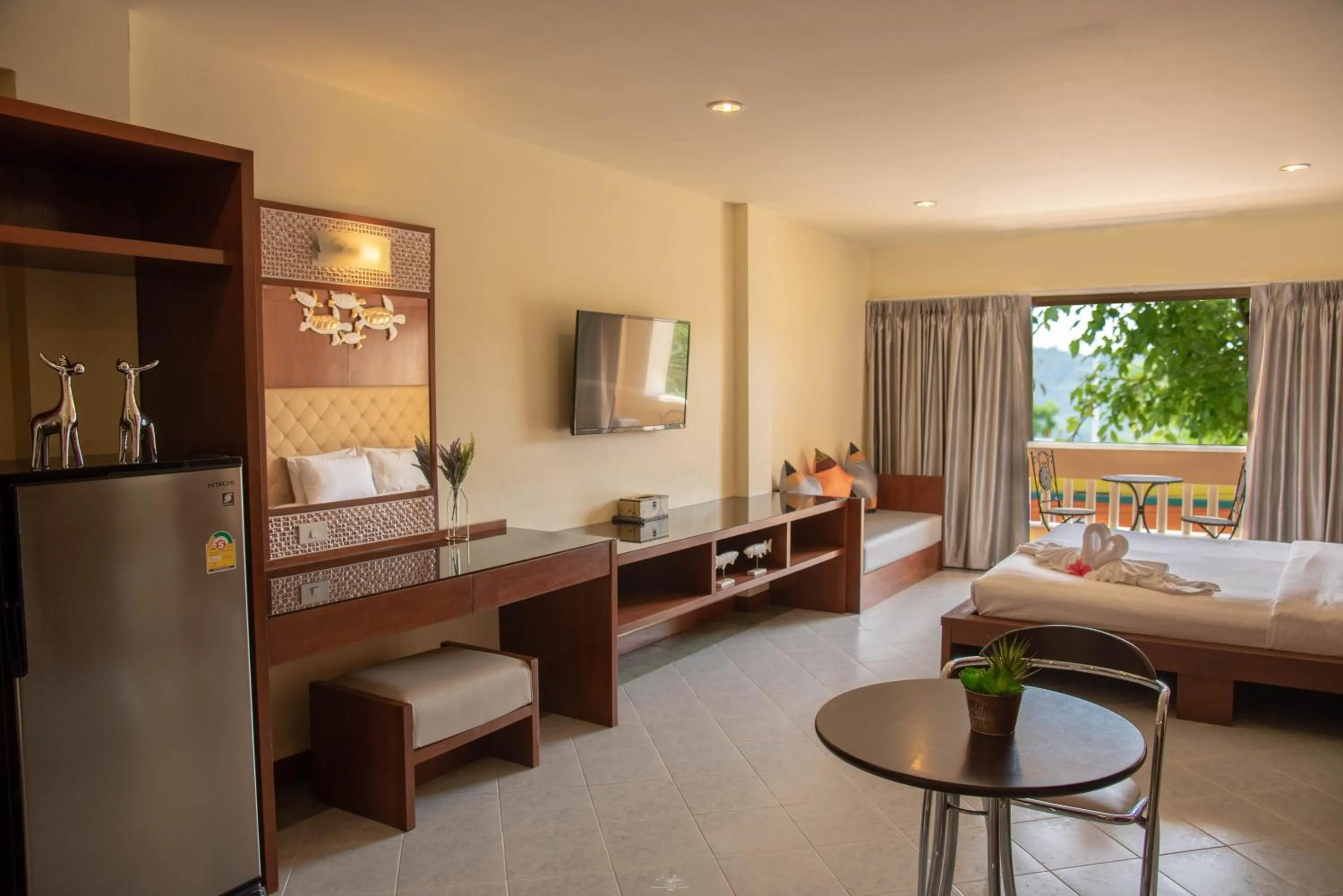 Seating area, Bed in Park 38 Hotel - SHA Plus