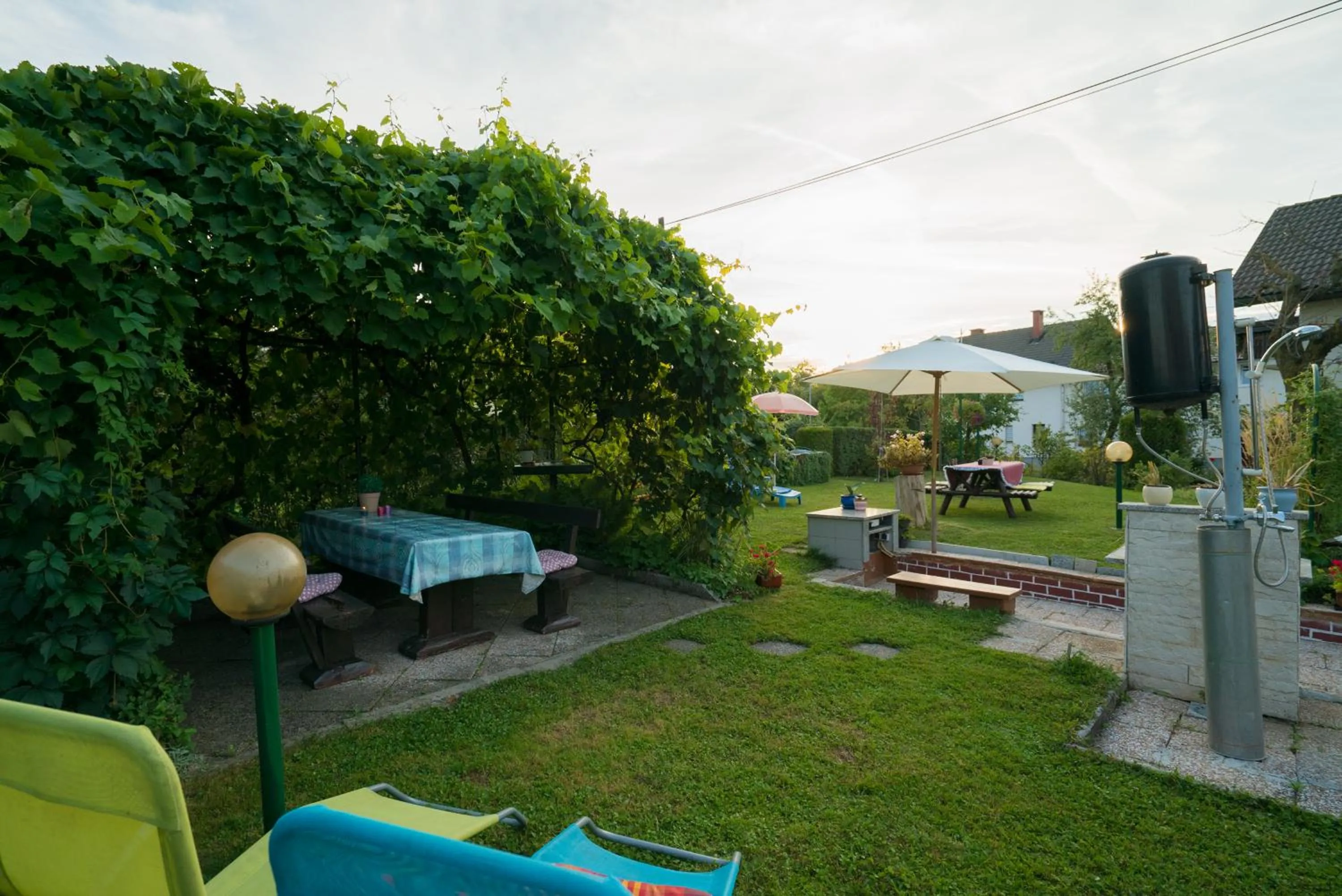 Garden view in Apartma Franko