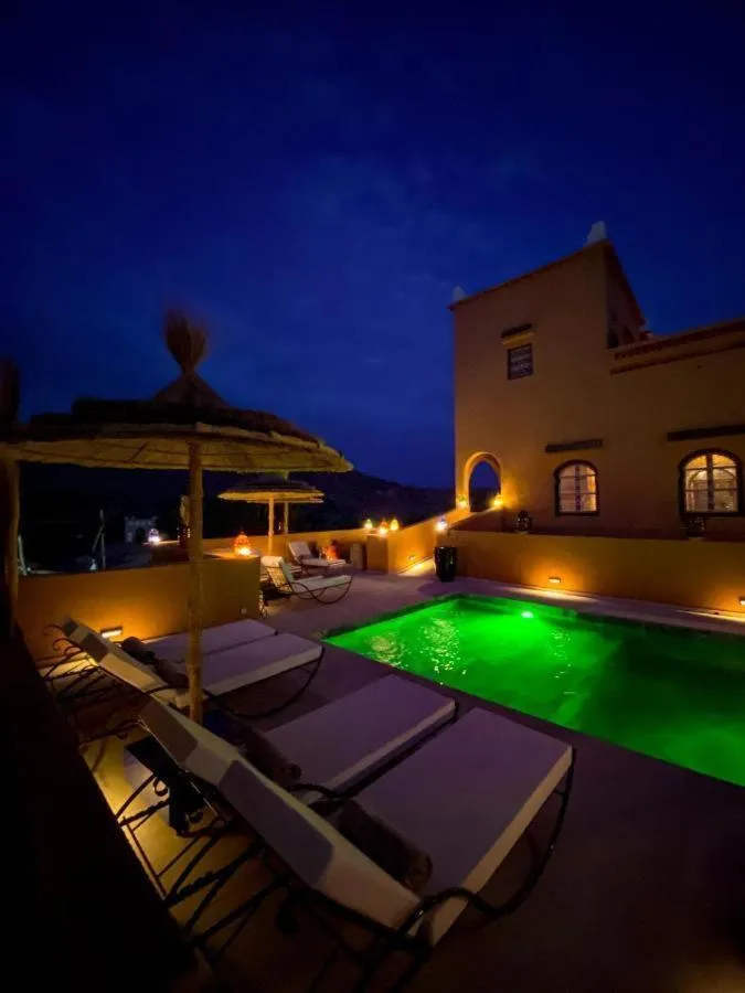 Garden in Kasbah Isfoula and Spa