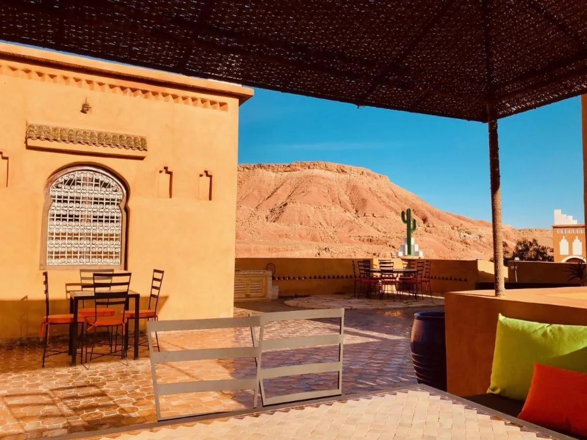 Garden in Kasbah Isfoula and Spa