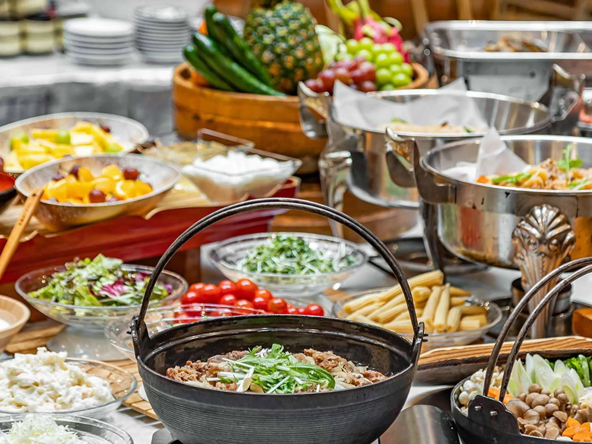 Breakfast in KAMENOI HOTEL Akita Yuze