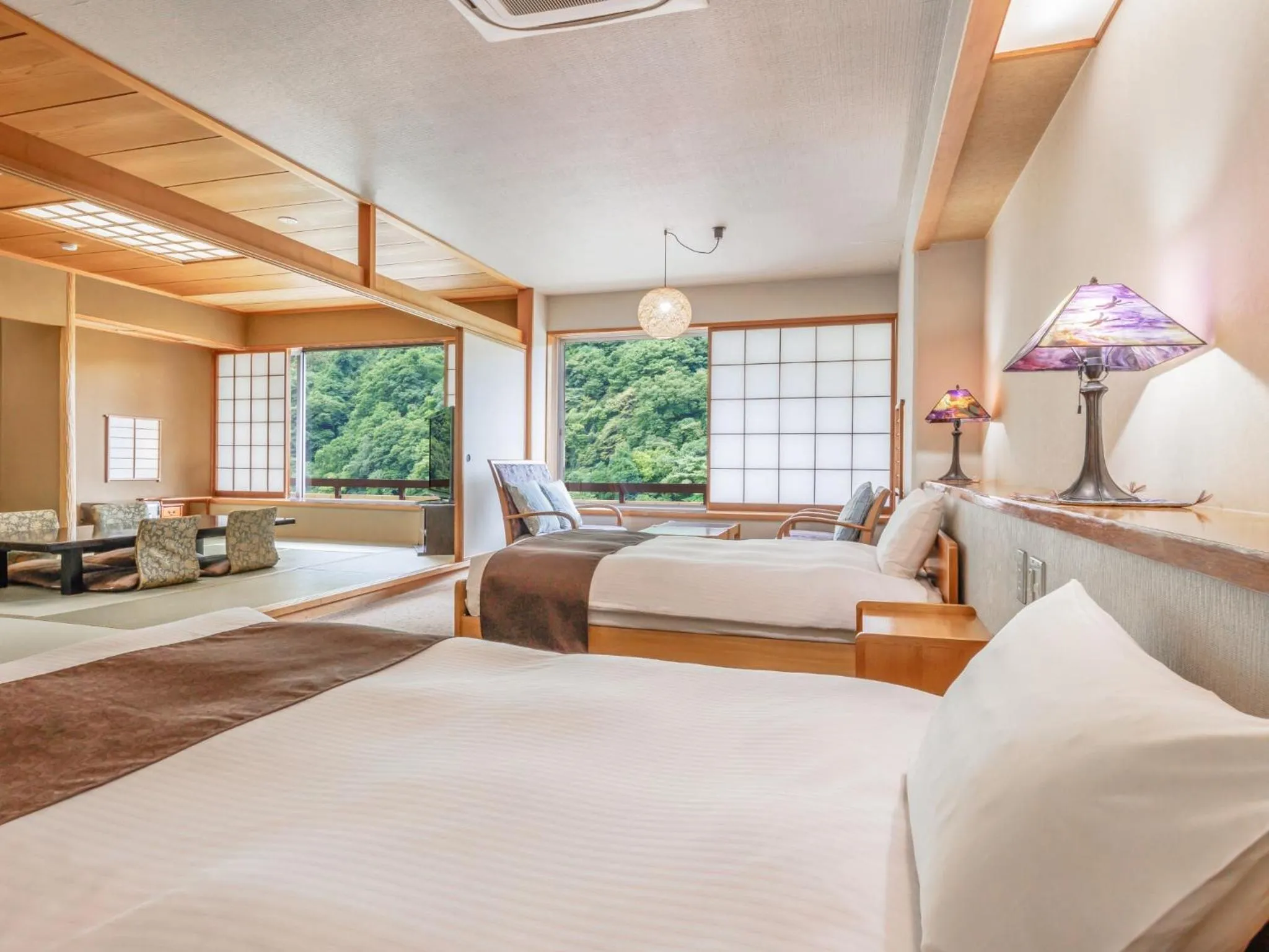 Japanese Western Room B 10-Jo+Twin - Non-Smoking in KAMENOI HOTEL Akita Yuze