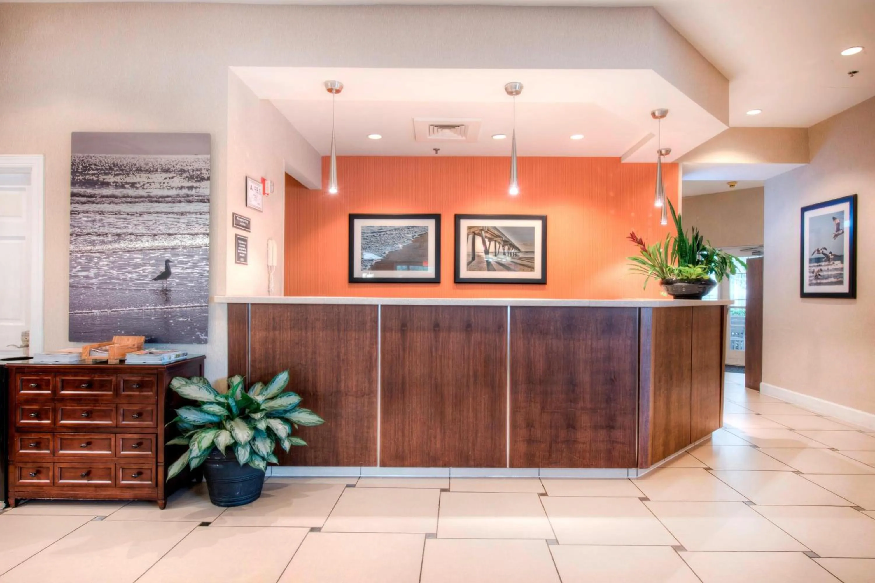 Lobby or reception in Residence Inn by Marriott Wilmington Landfall