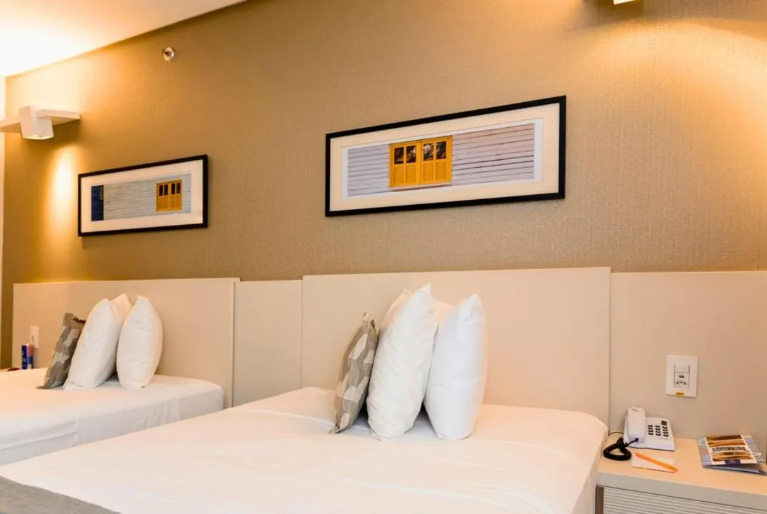 Bed in Comfort Suites Brasília