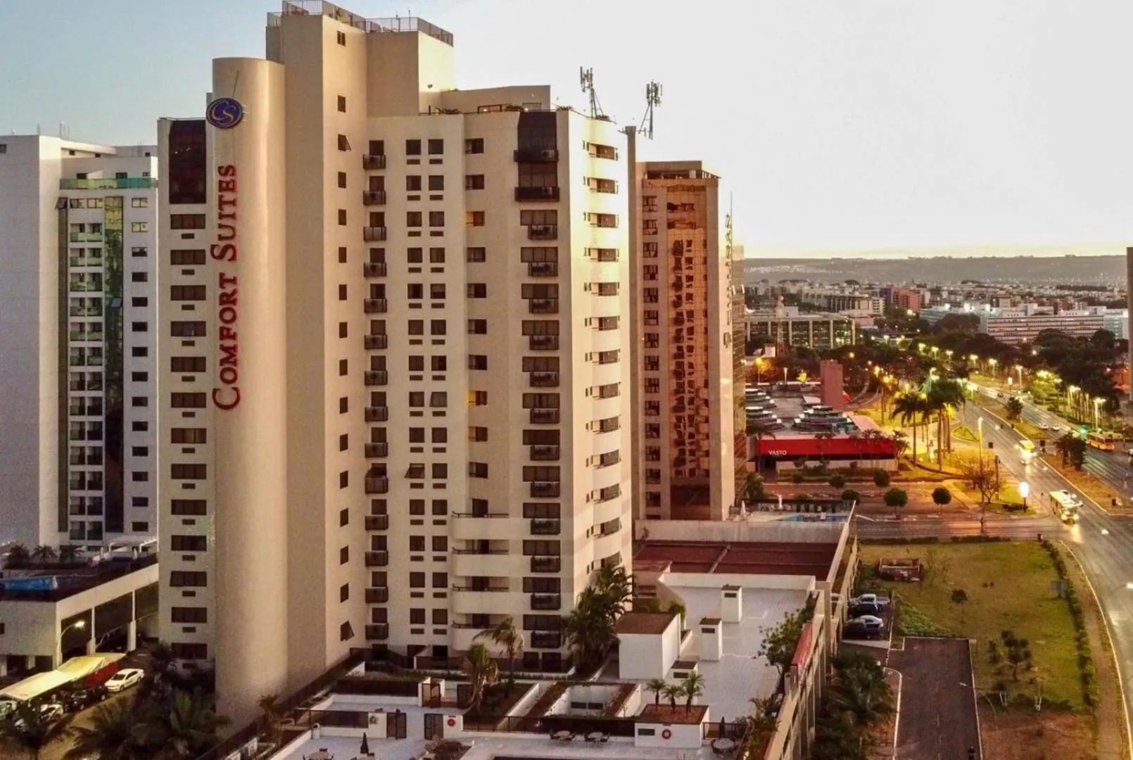 Facade/entrance in Comfort Suites Brasília