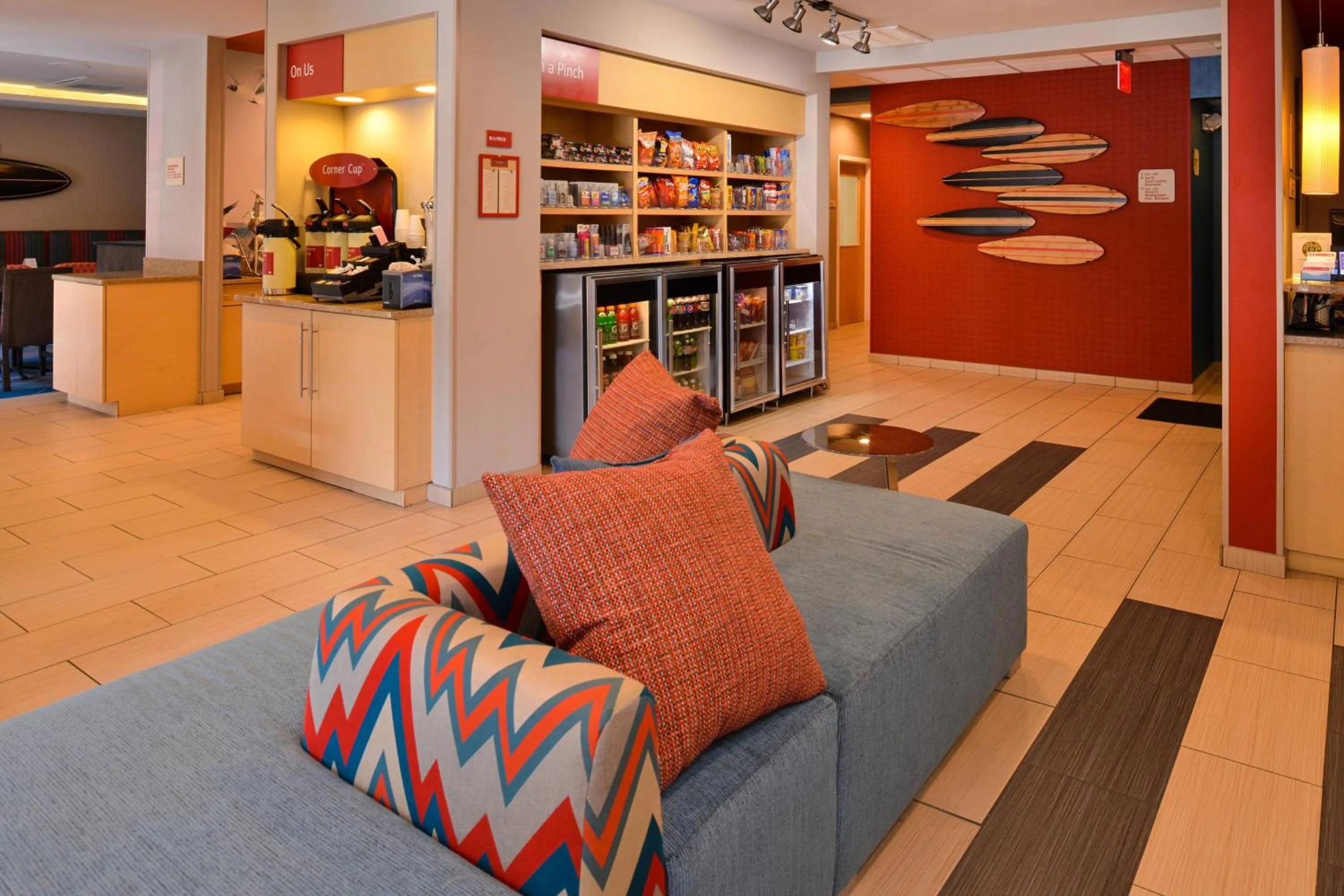 Lobby or reception in TownePlace Suites Wilmington Wrightsville Beach