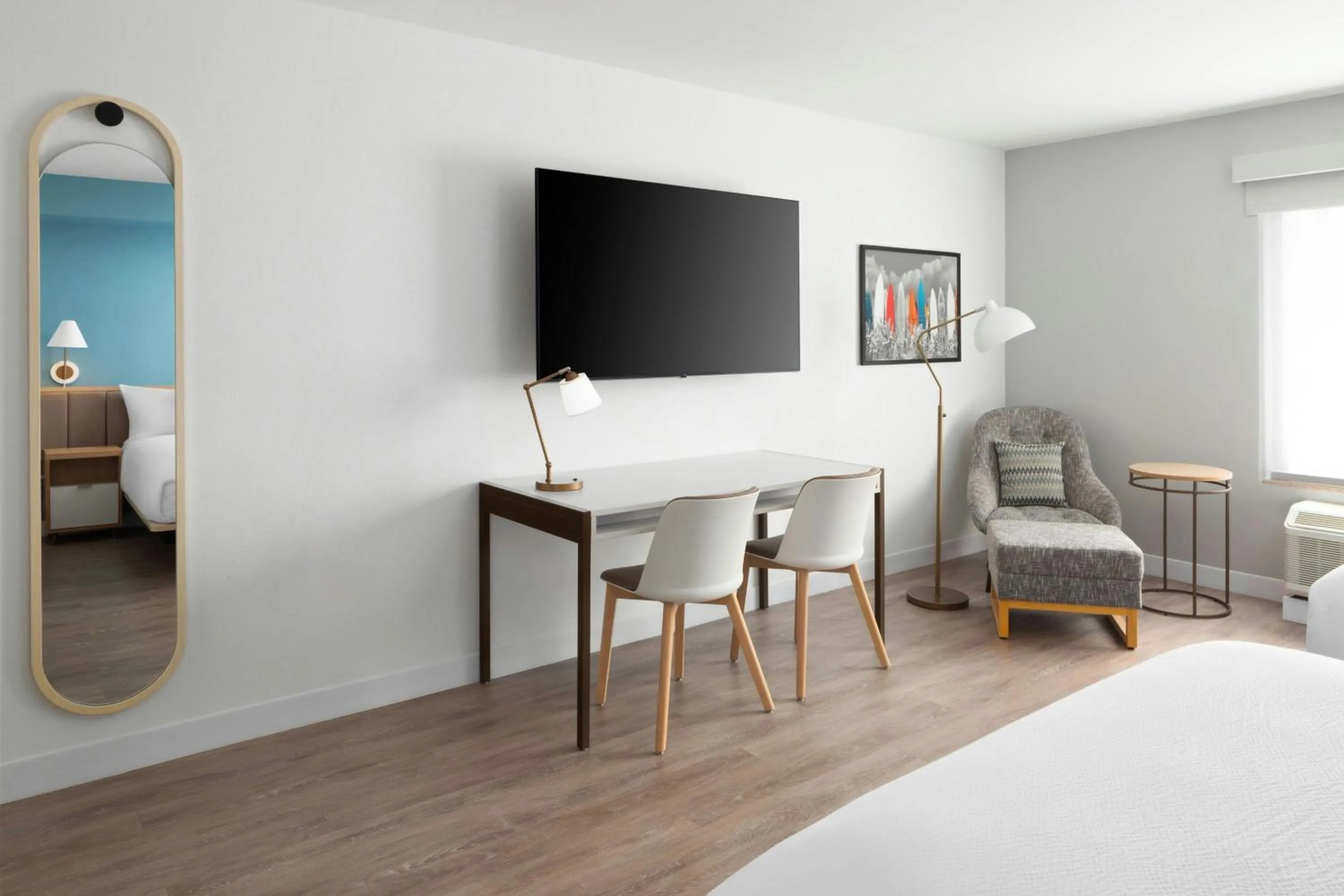 Bedroom, Bed in TownePlace Suites Wilmington Wrightsville Beach