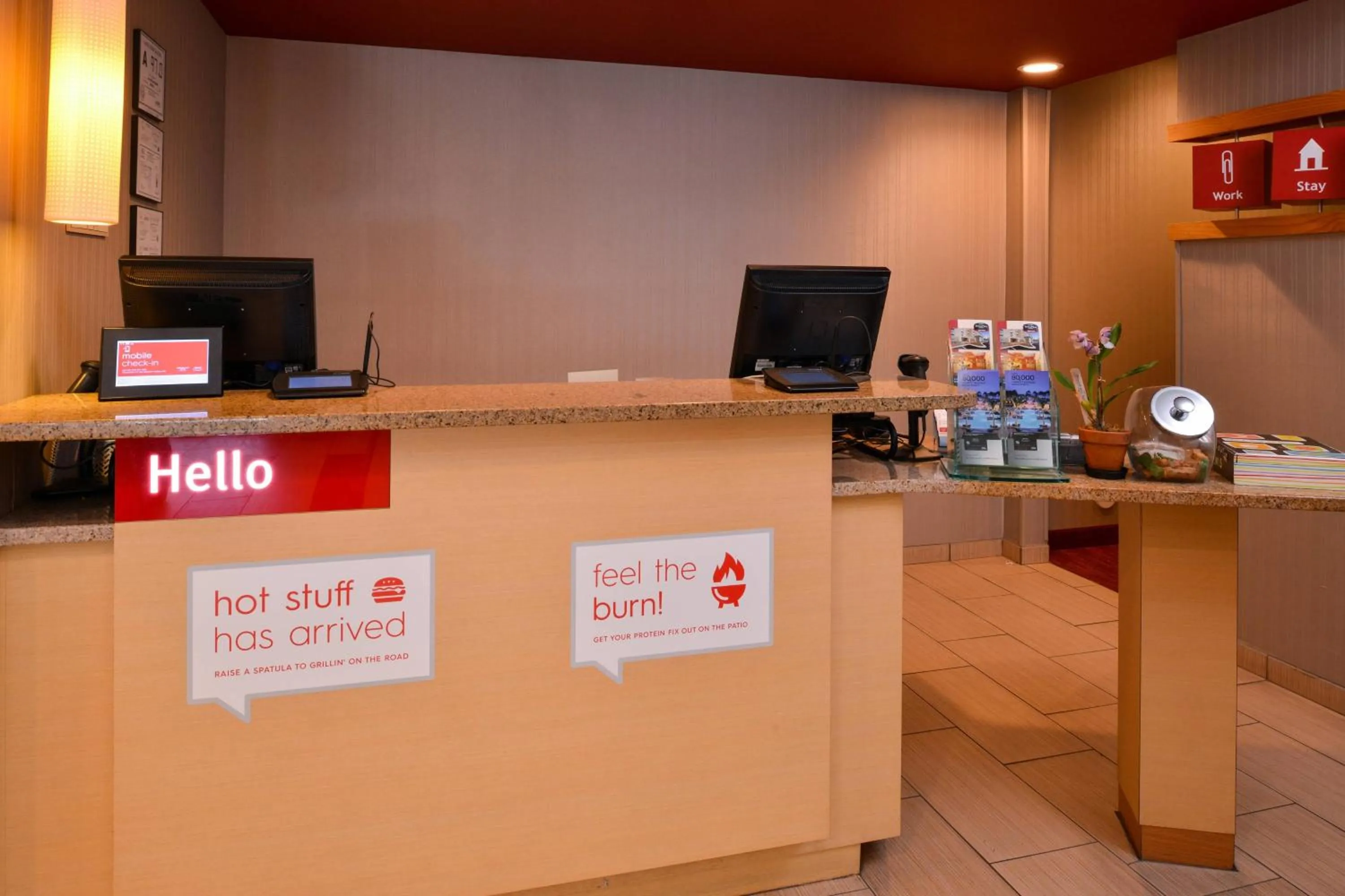 Lobby or reception in TownePlace Suites Wilmington Wrightsville Beach