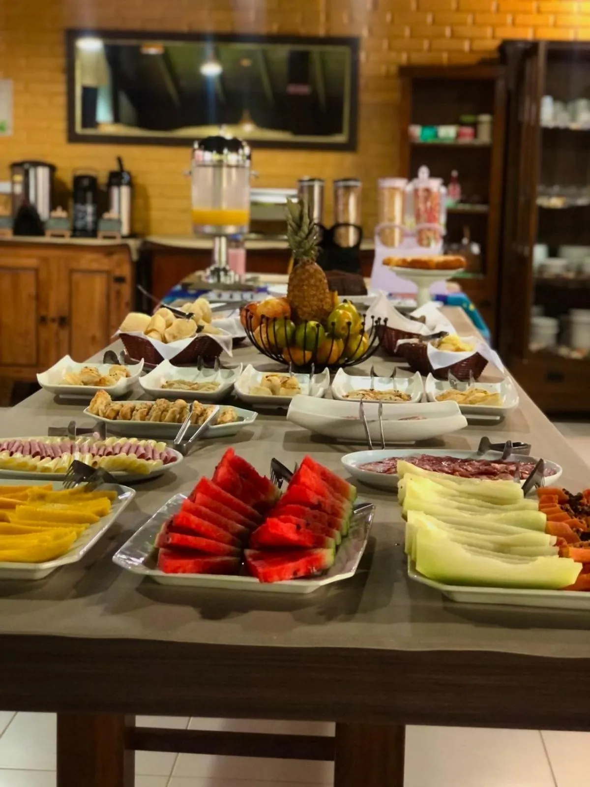 Breakfast in Pousada Palmeiras