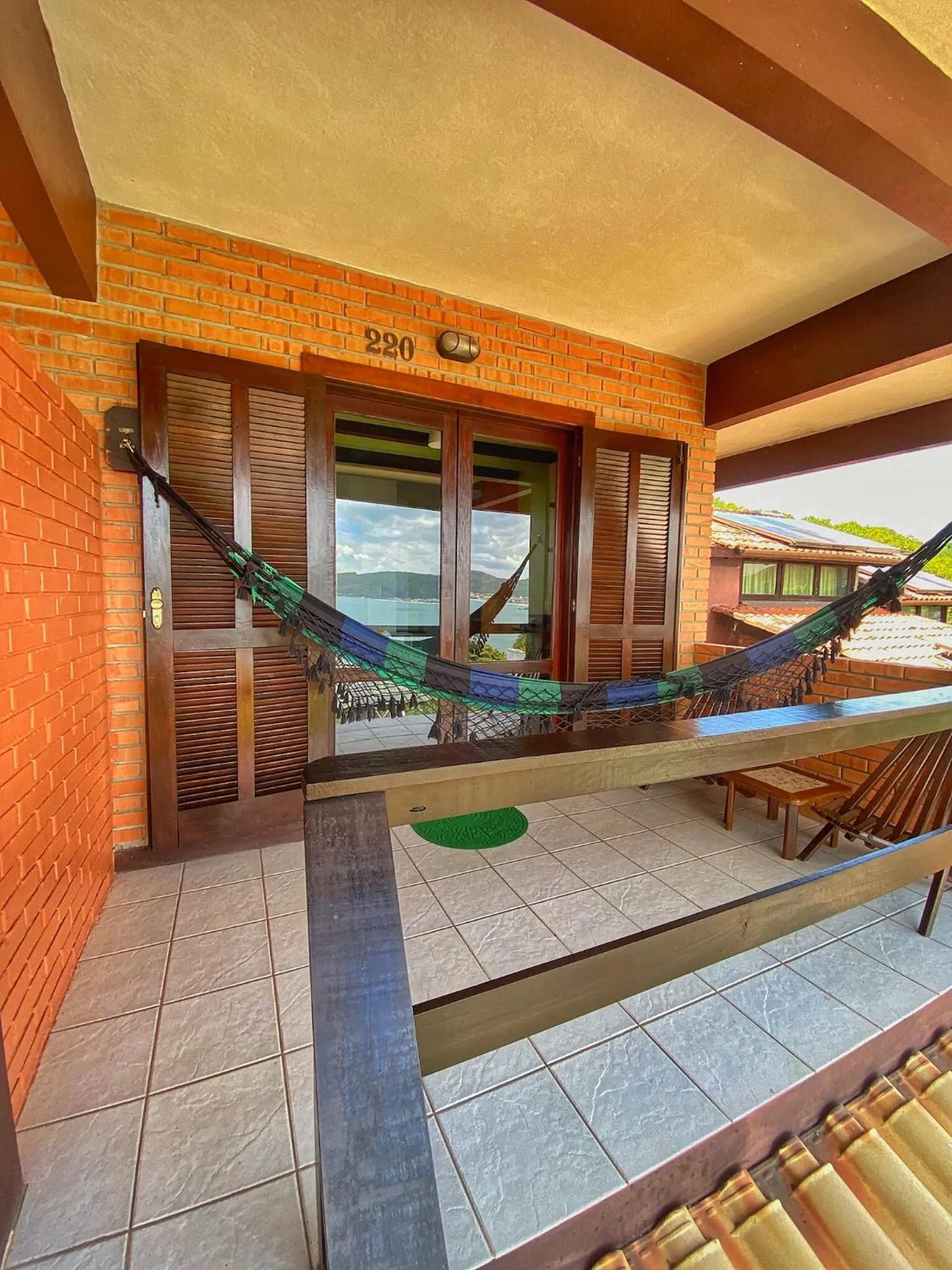 Balcony/Terrace in Pousada Palmeiras