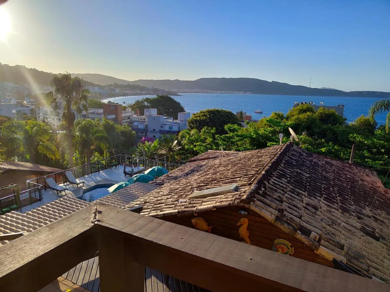 Natural landscape in Pousada Palmeiras