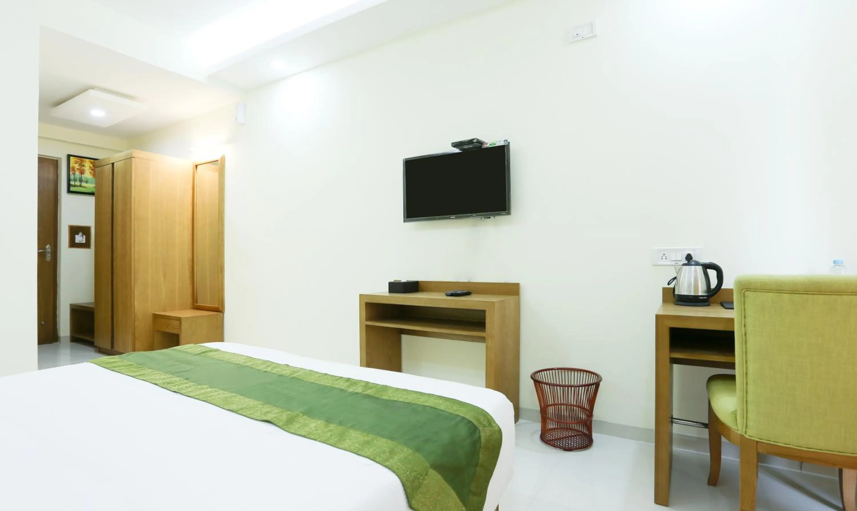 Bedroom, Bed in Treebo The Galaxy Bommasandra