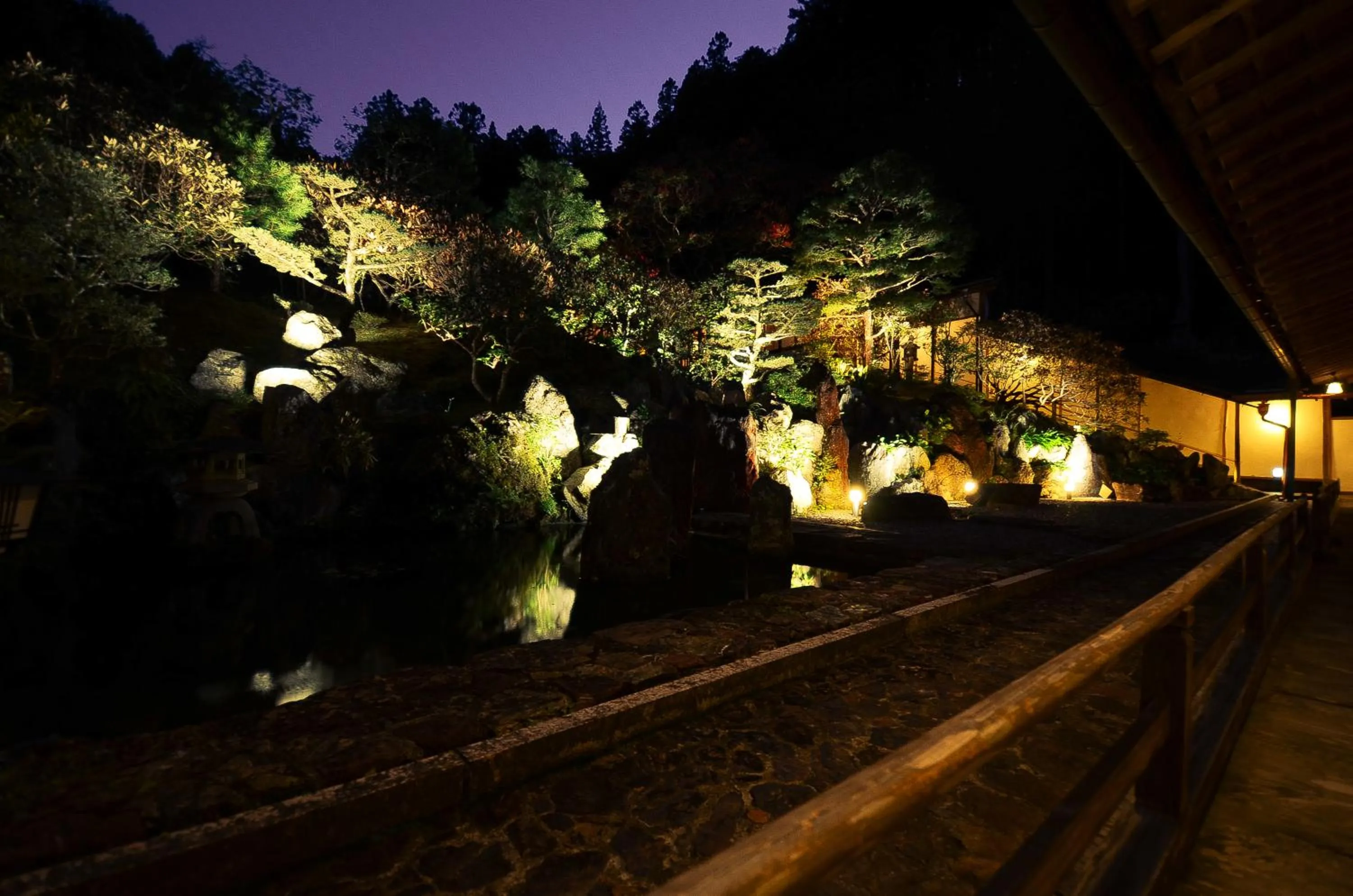 View (from property/room) in 高野山 宿坊 不動院 -Koyasan Shukubo Fudoin-