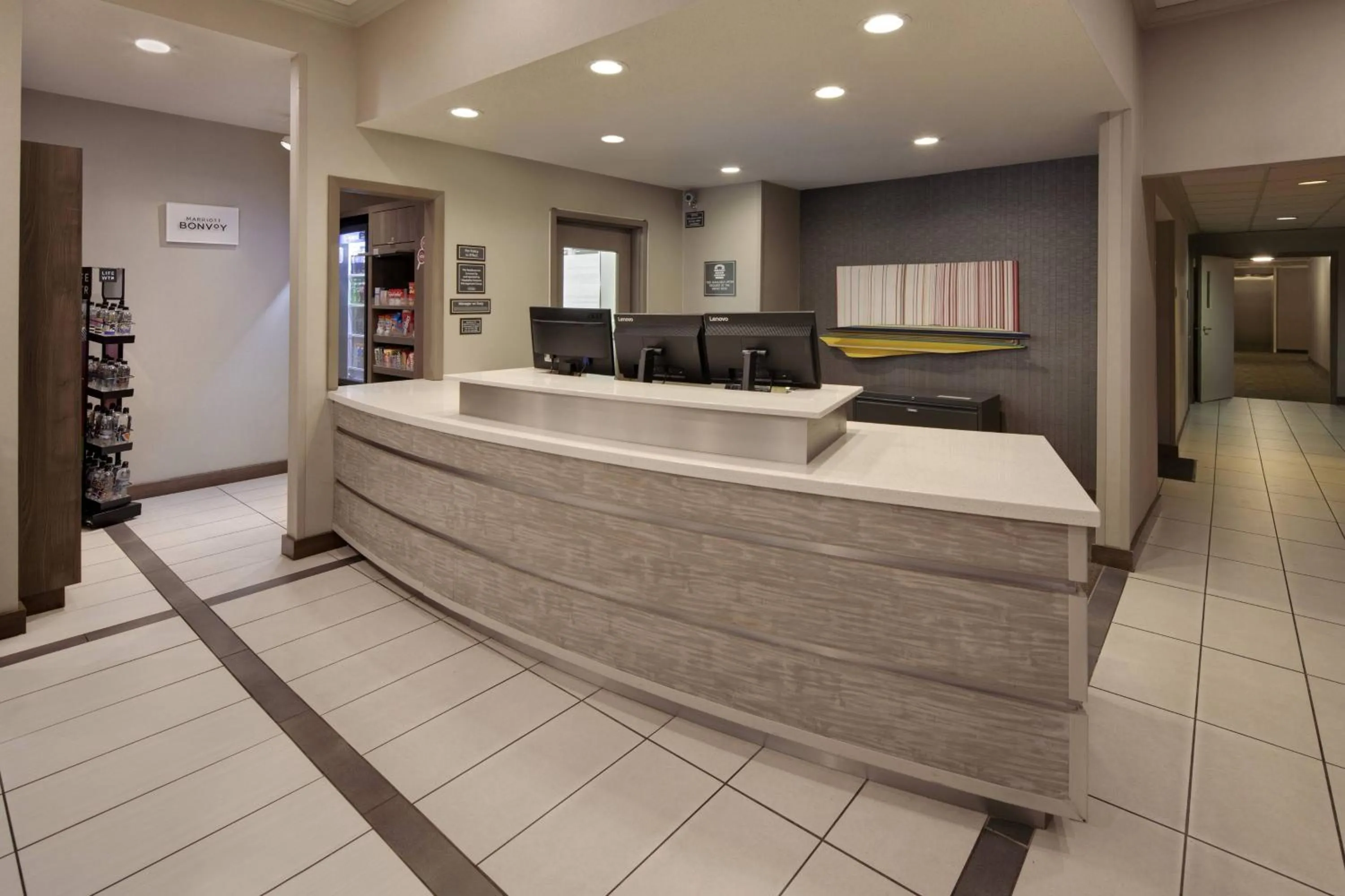 Lobby or reception in Residence Inn Indianapolis Airport