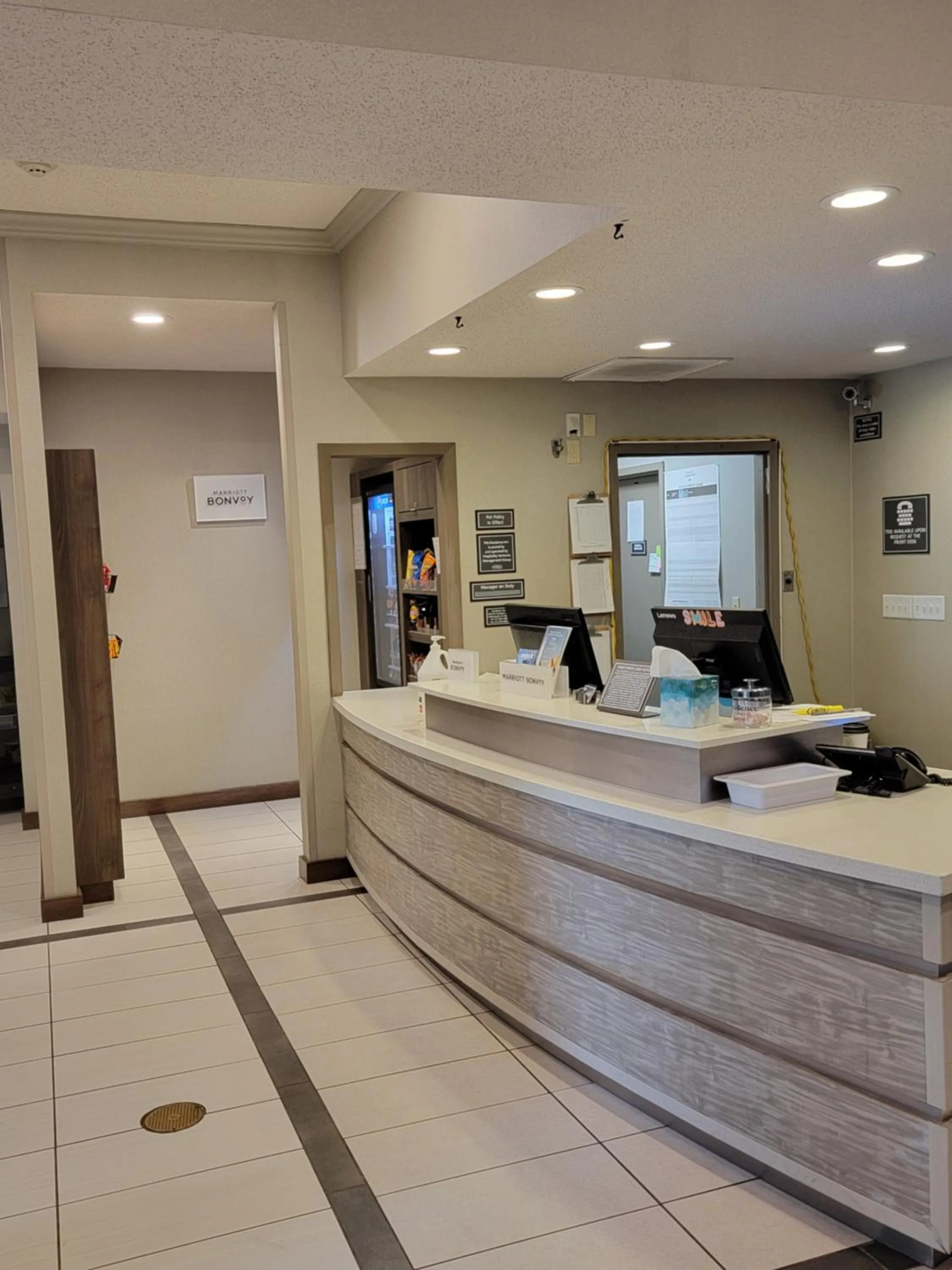 Lobby or reception in Residence Inn Indianapolis Airport