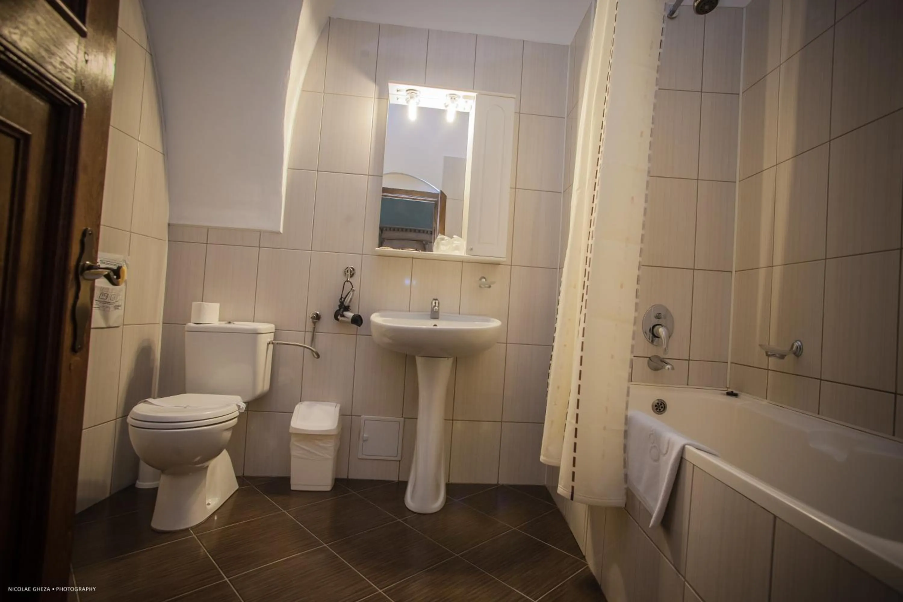 Bathroom in Hotel Sighişoara