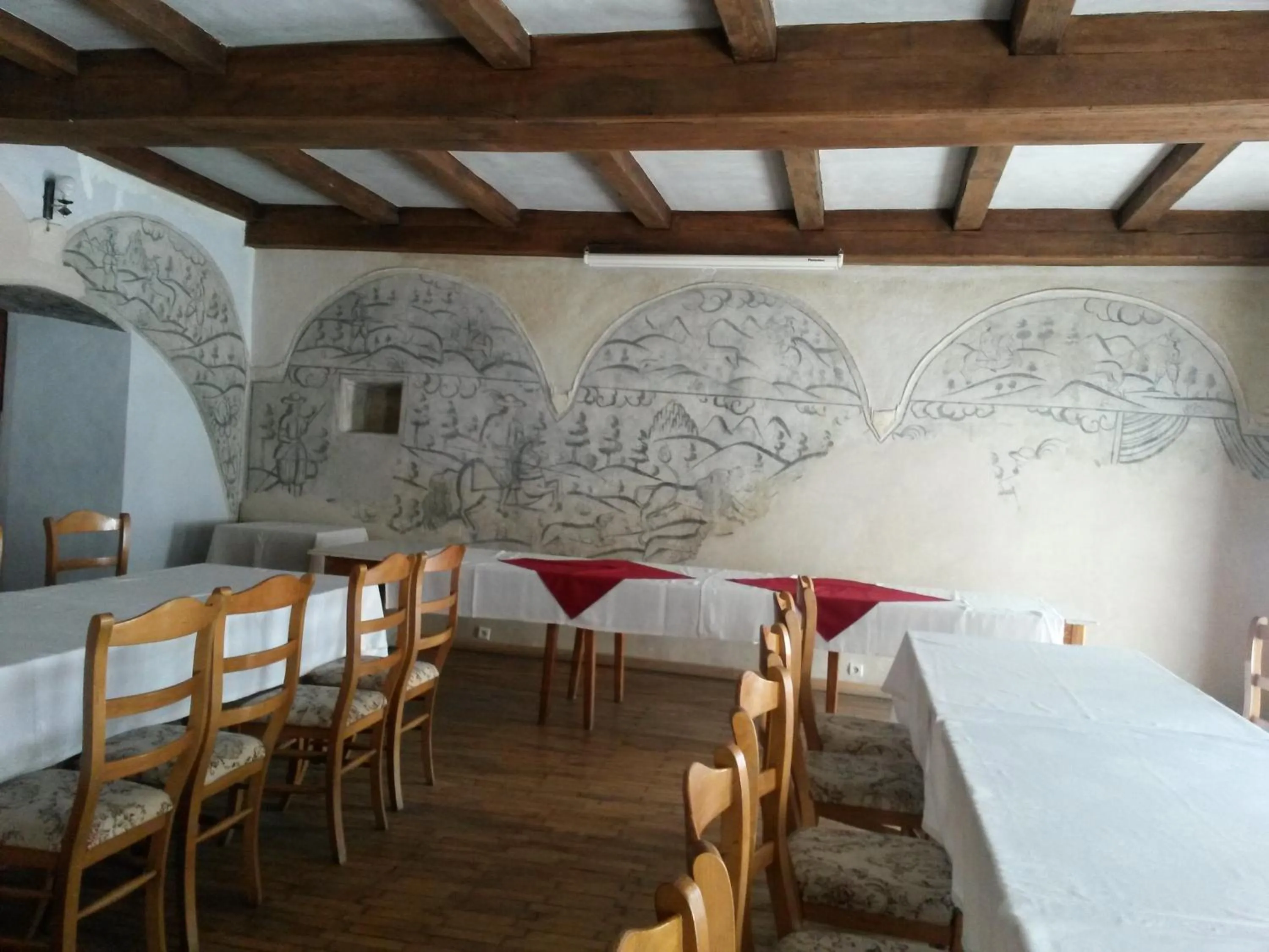 Decorative detail in Hotel Sighişoara