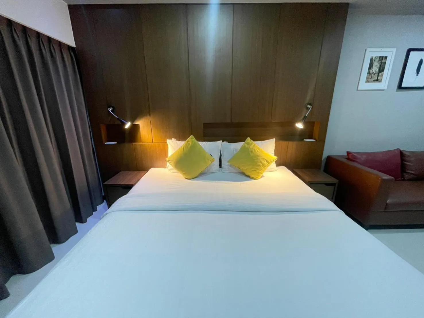 Bed in Bangkok Boutique Resort Rangsit