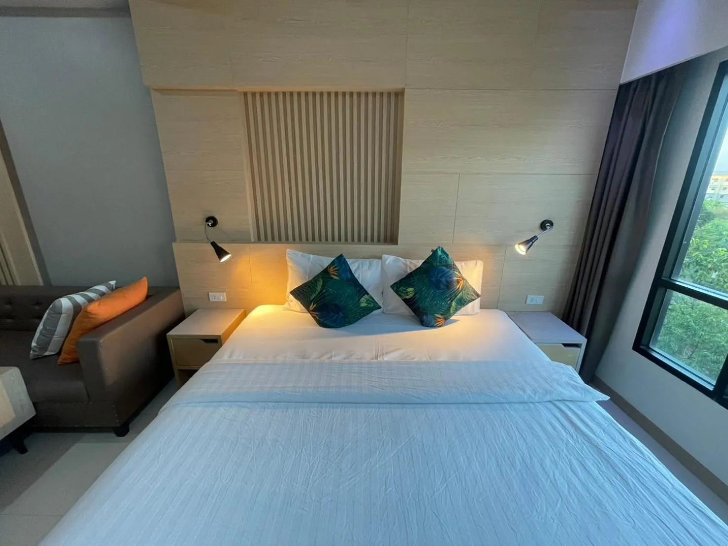 Bed in Bangkok Boutique Resort Rangsit
