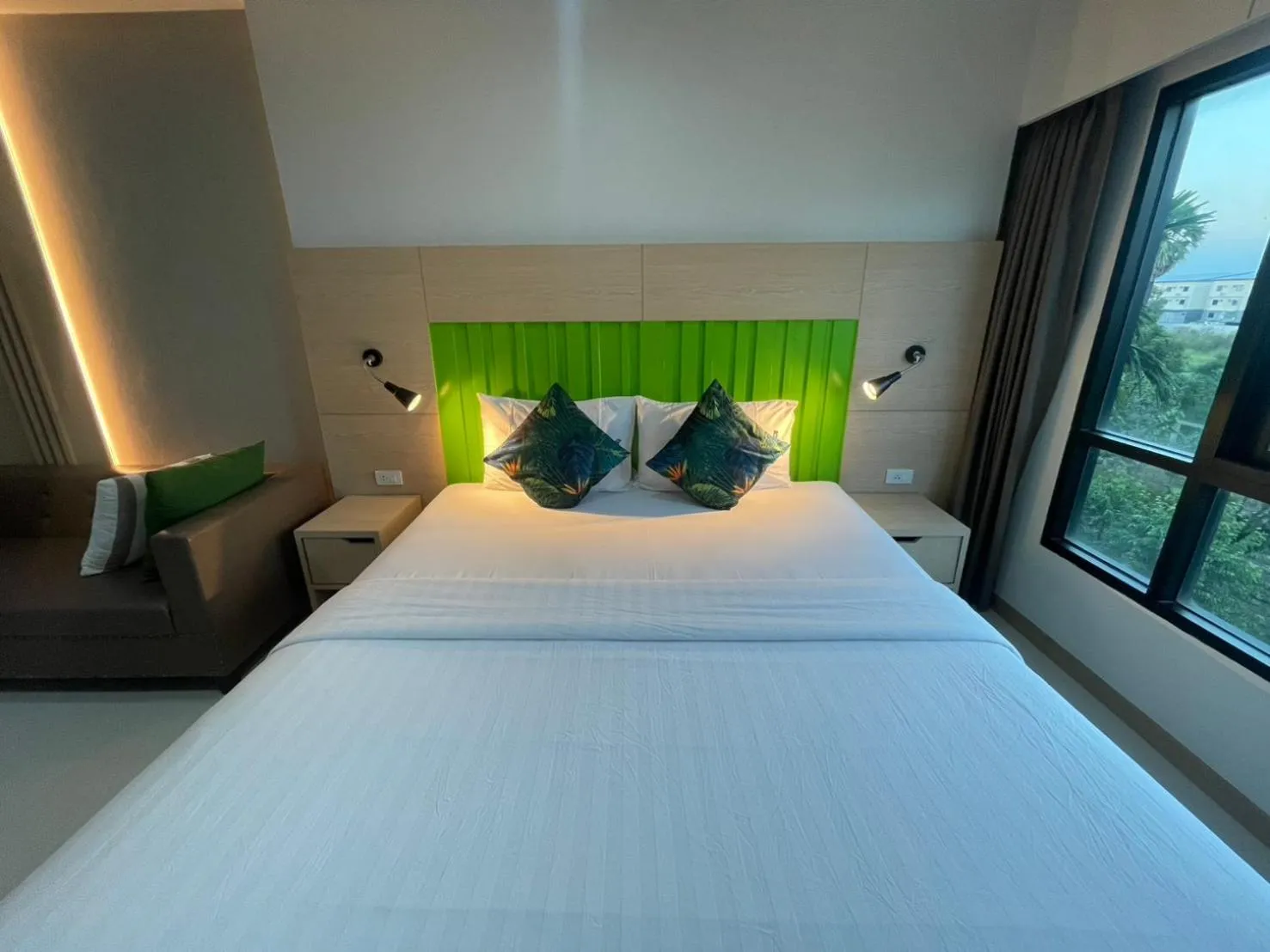 Bed in Bangkok Boutique Resort Rangsit