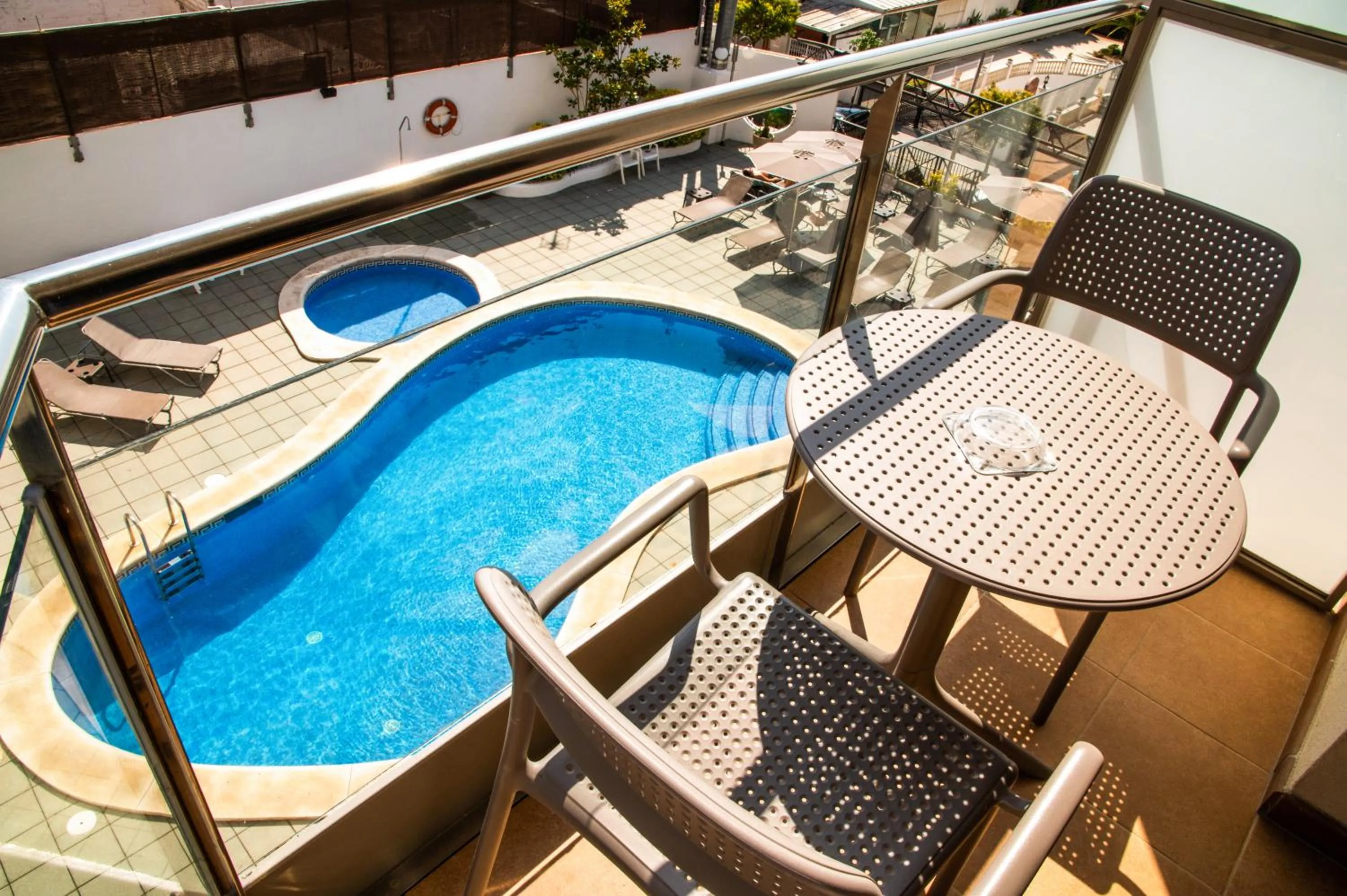 Pool view in Petit Palau - Adults Only