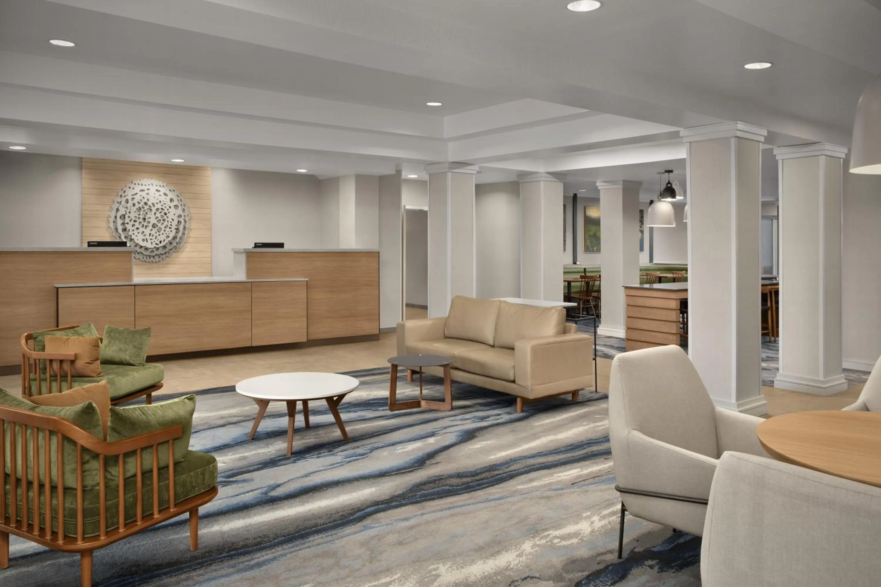 Lobby or reception in Fairfield Inn & Suites El Centro
