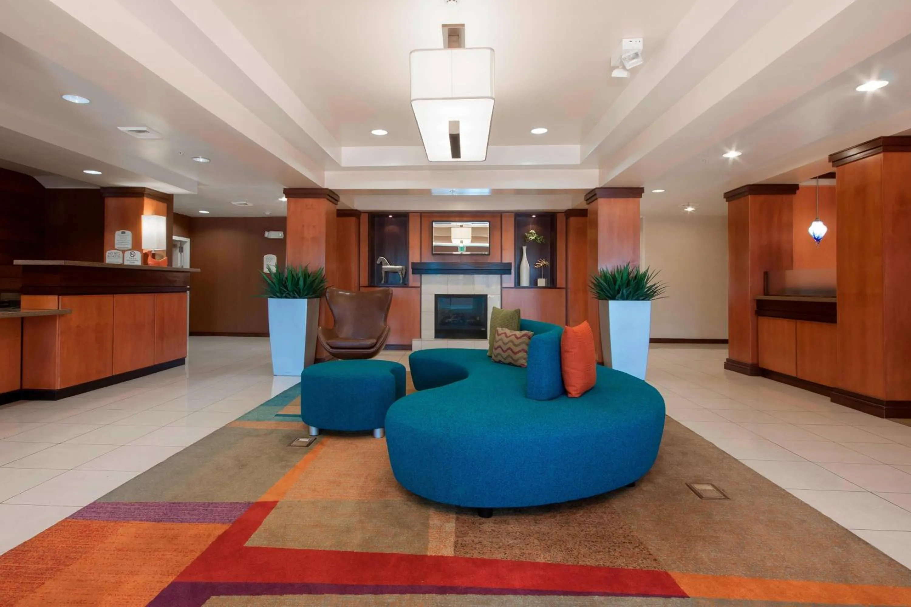 Lobby or reception in Fairfield Inn & Suites El Centro
