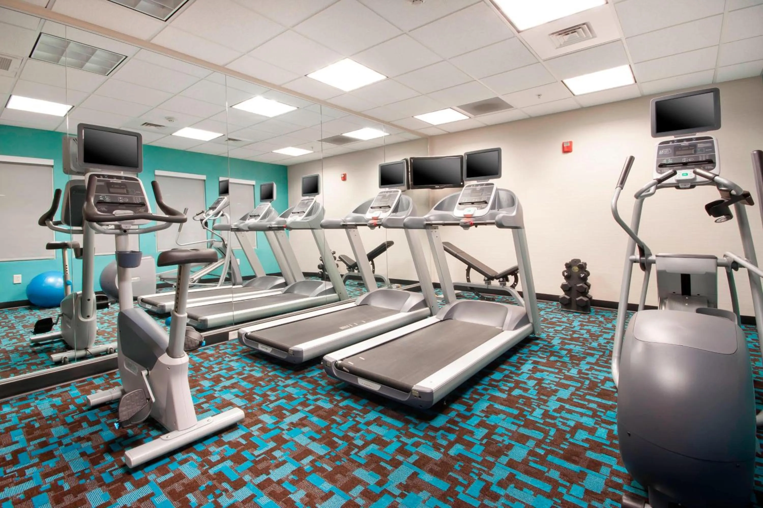 Fitness centre/facilities in Fairfield Inn & Suites El Centro