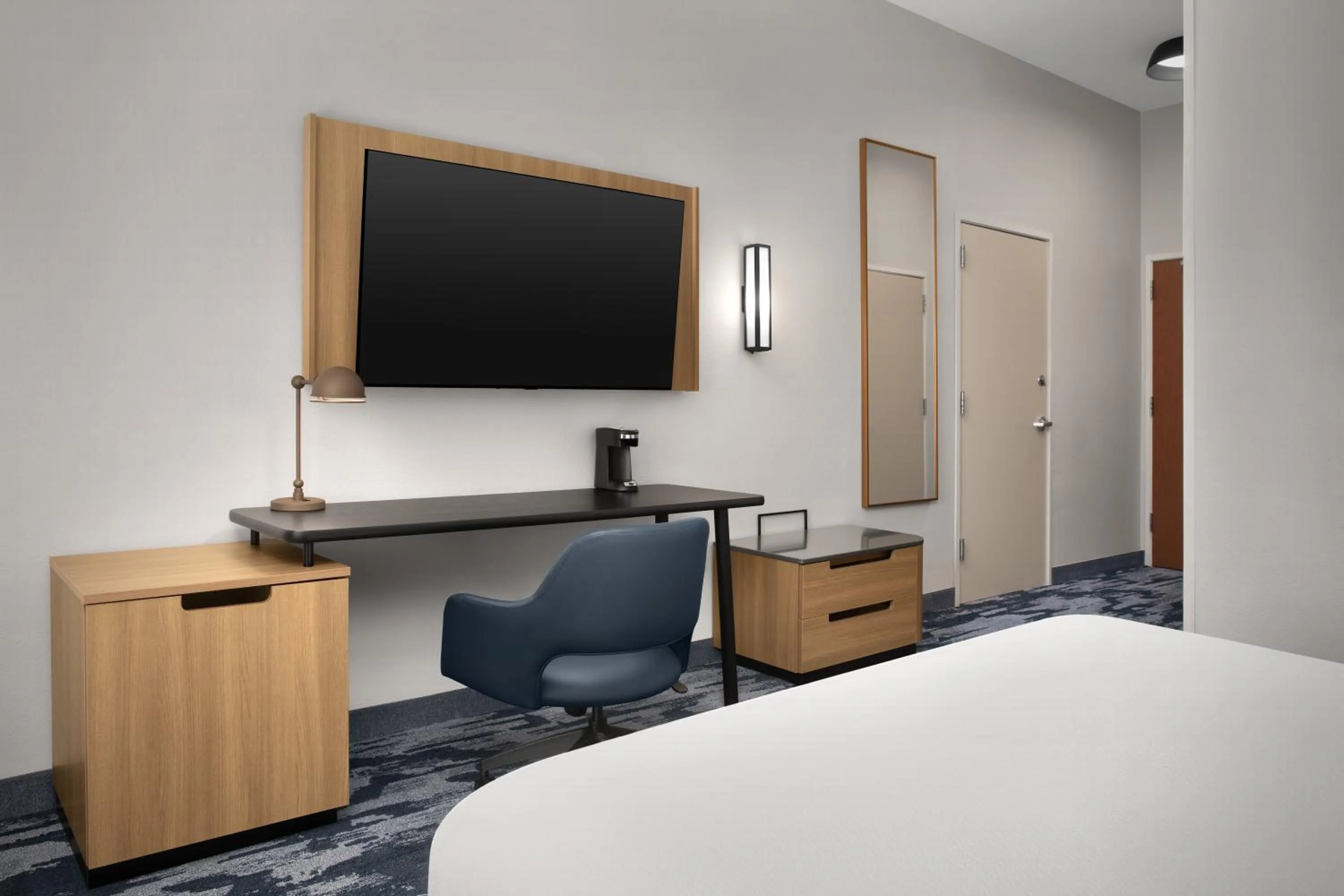 Bed in Fairfield Inn & Suites El Centro