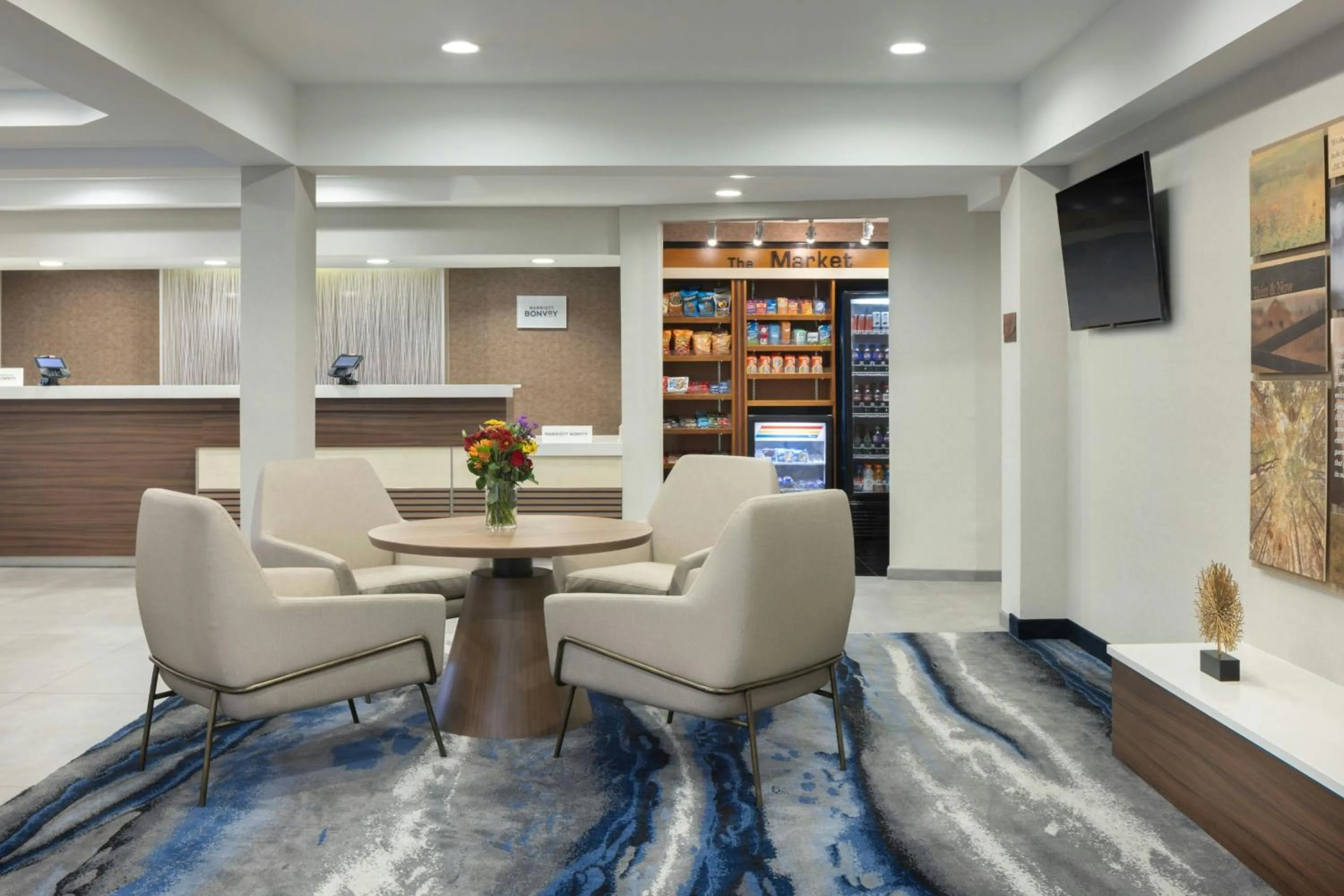 Lobby or reception in Fairfield Inn & Suites Jacksonville Airport
