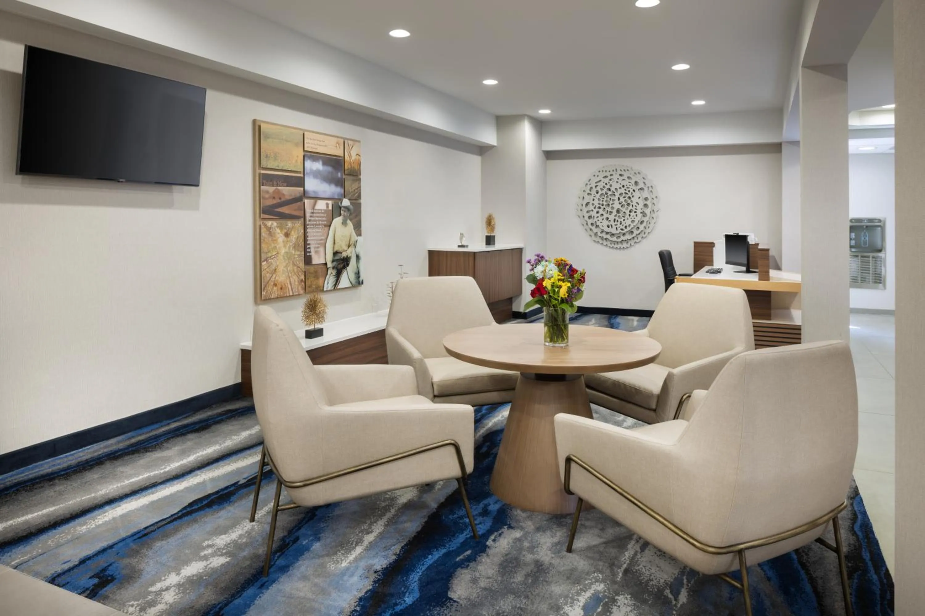 Lobby or reception in Fairfield Inn & Suites Jacksonville Airport