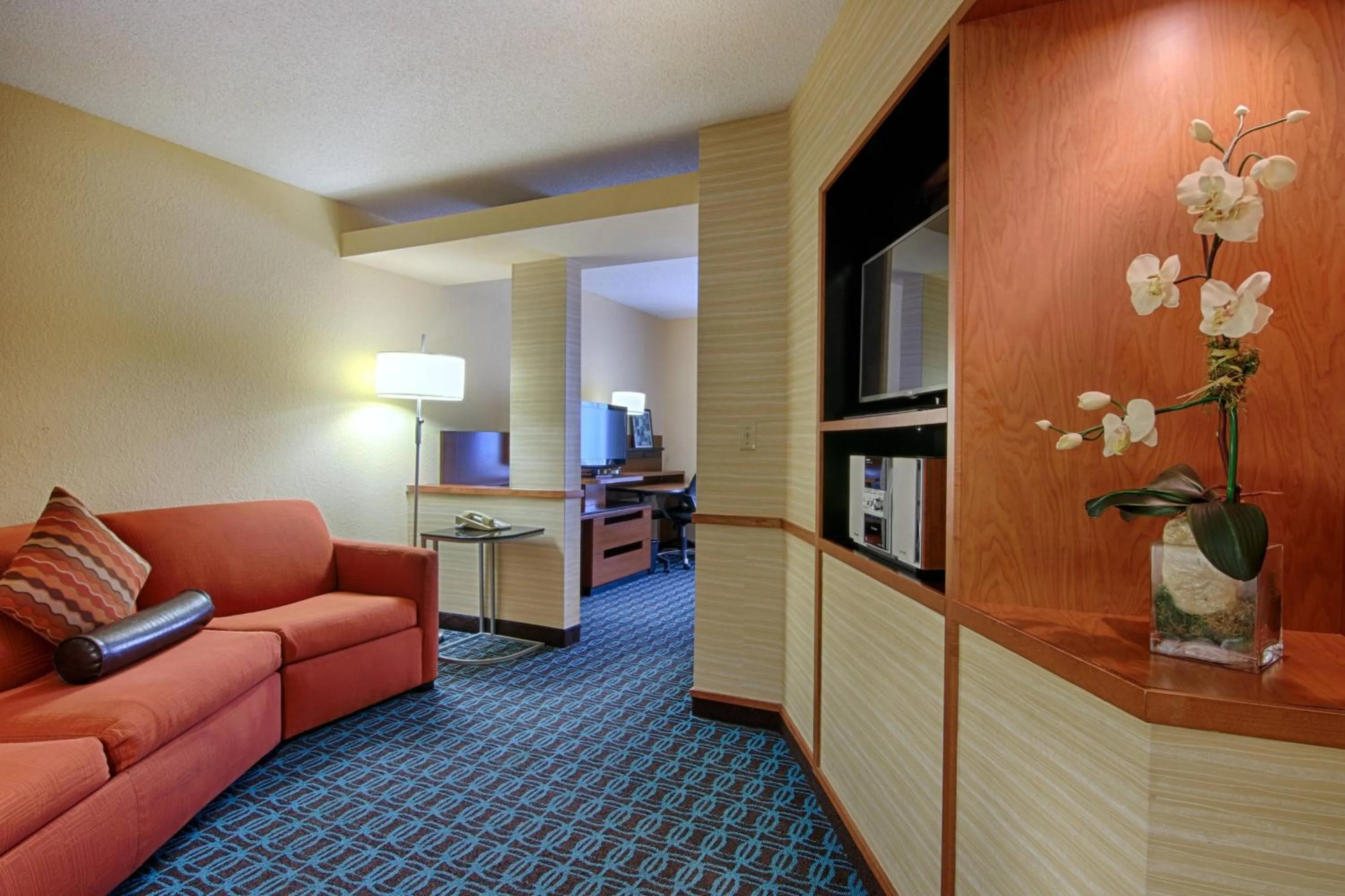 Living room in Fairfield Inn & Suites Jacksonville Airport