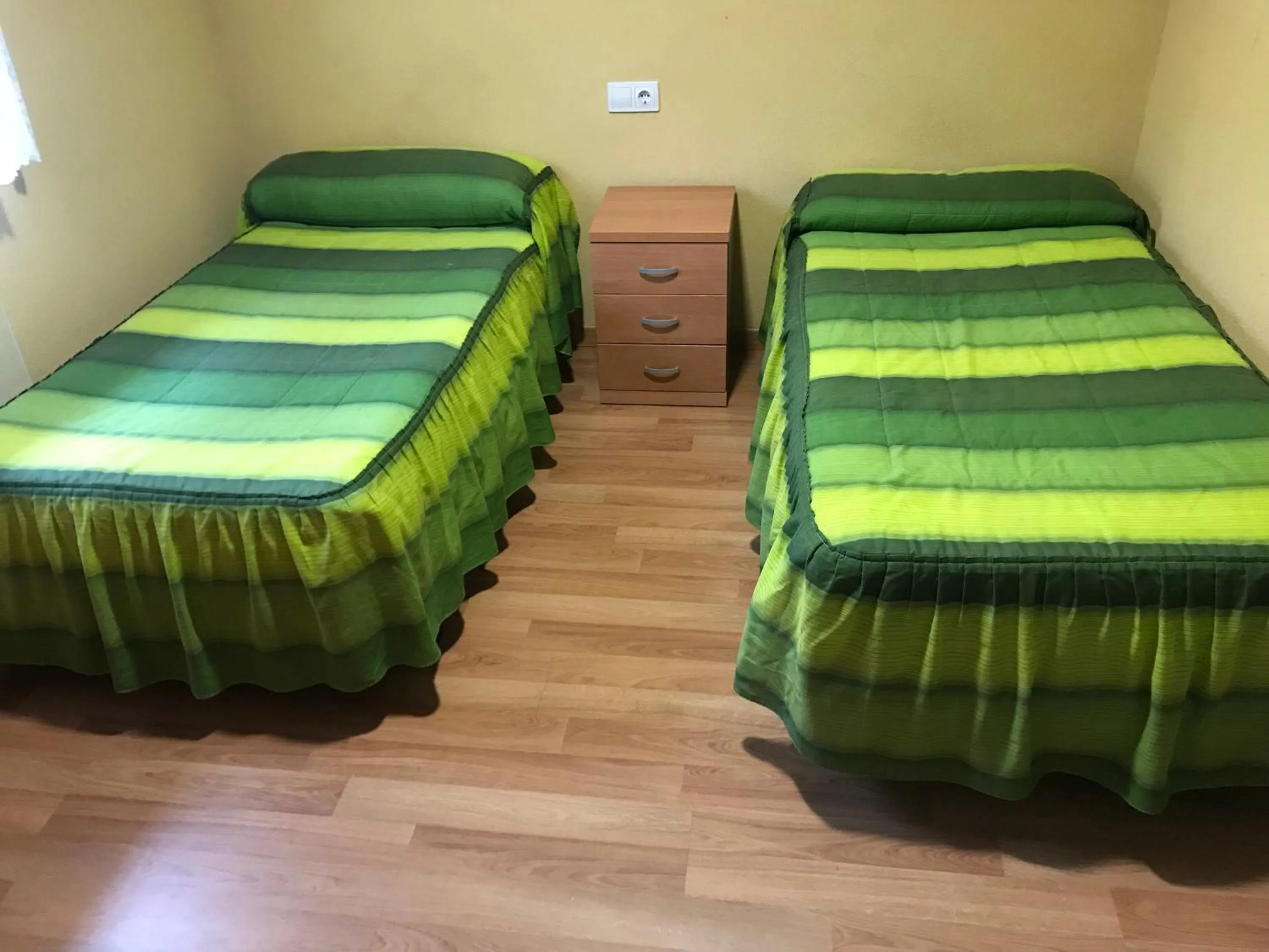 Bed in Pensión la Estación