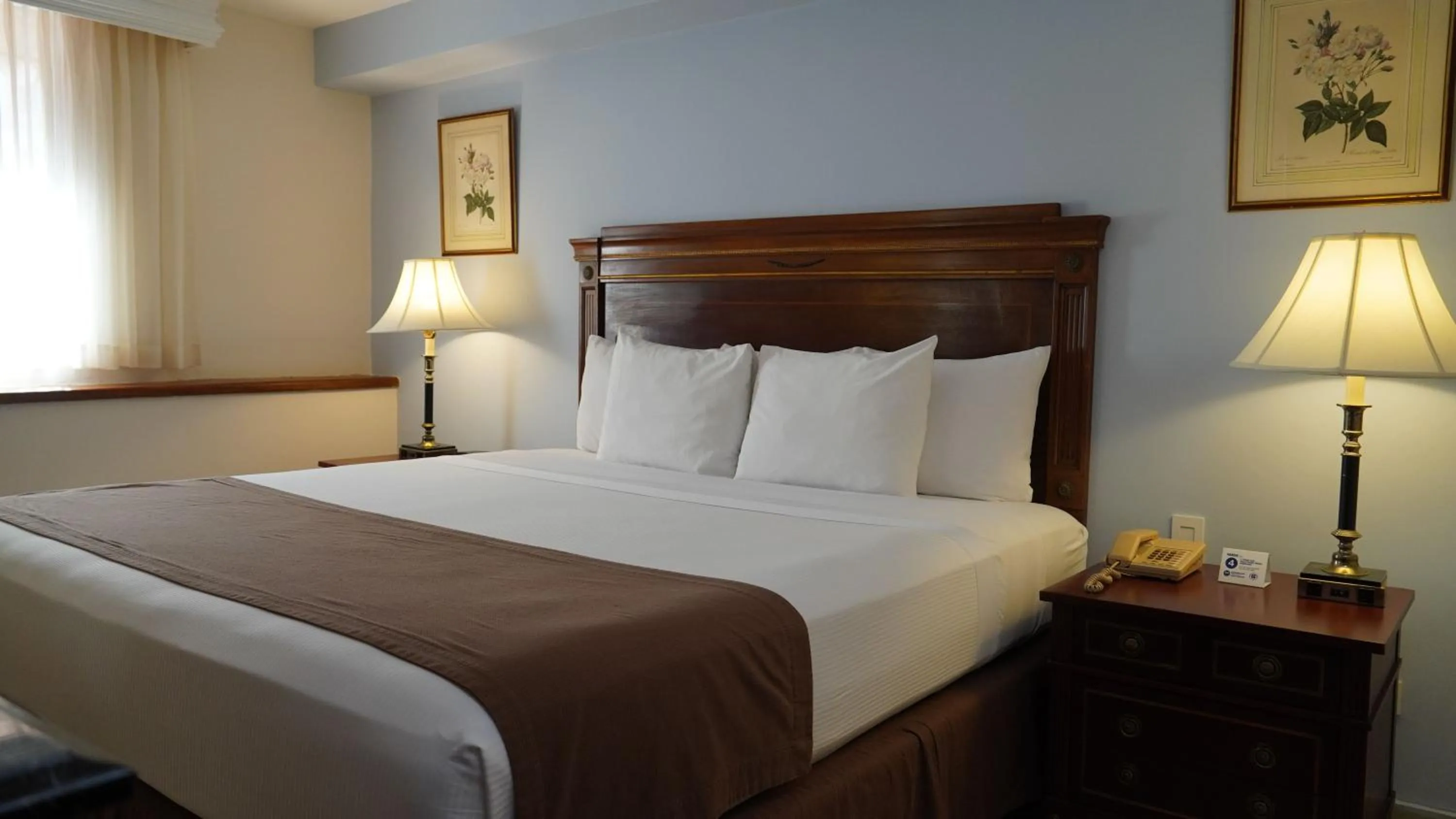 Bed in Hotel El Prado