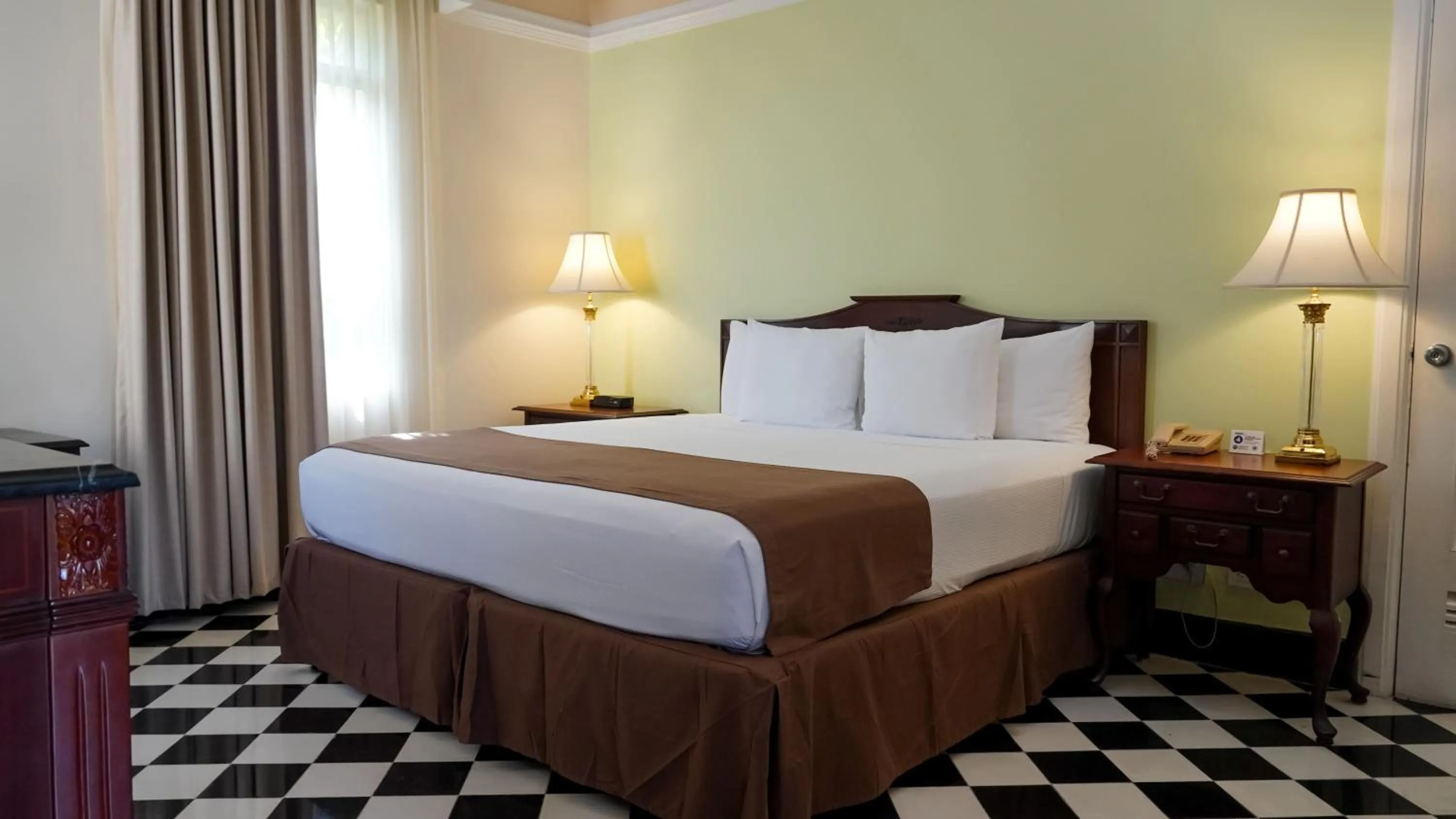 Bed in Hotel El Prado