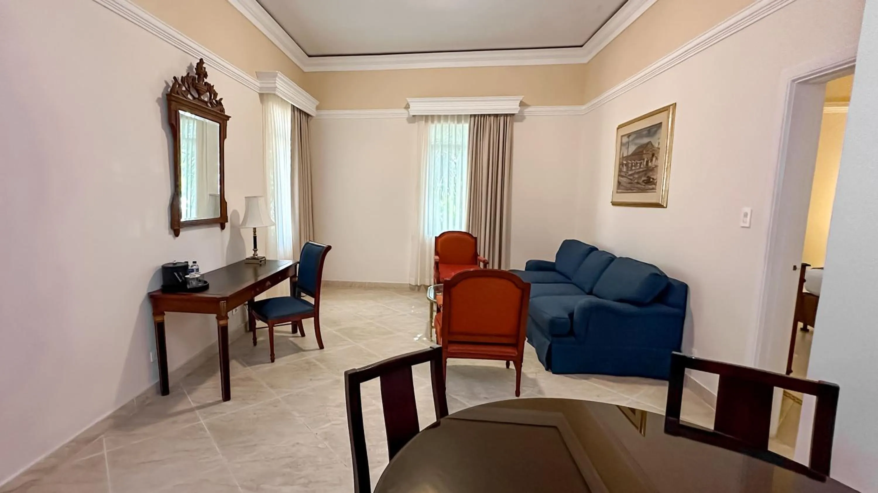 Living room in Hotel El Prado