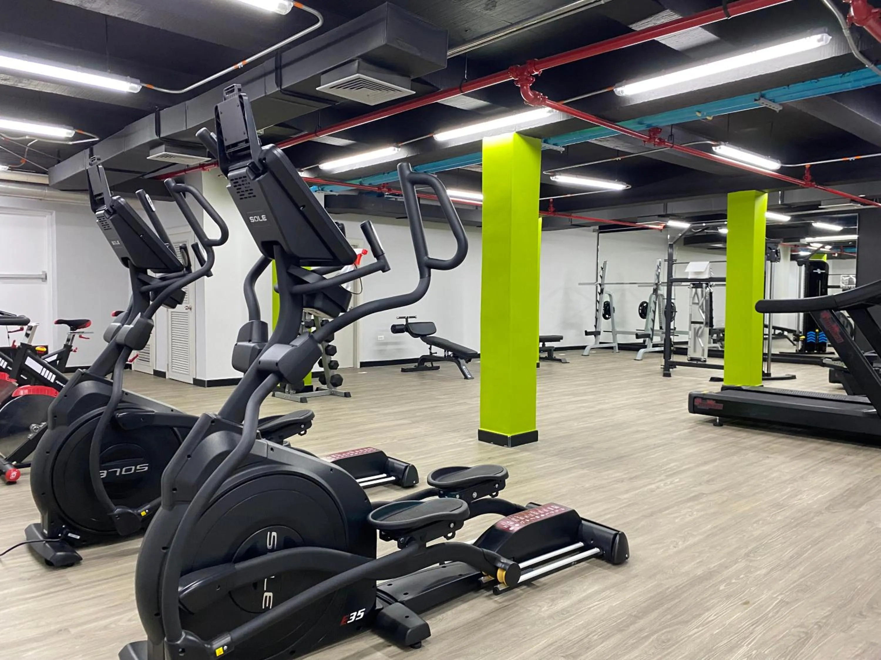 Fitness centre/facilities in Hotel El Prado