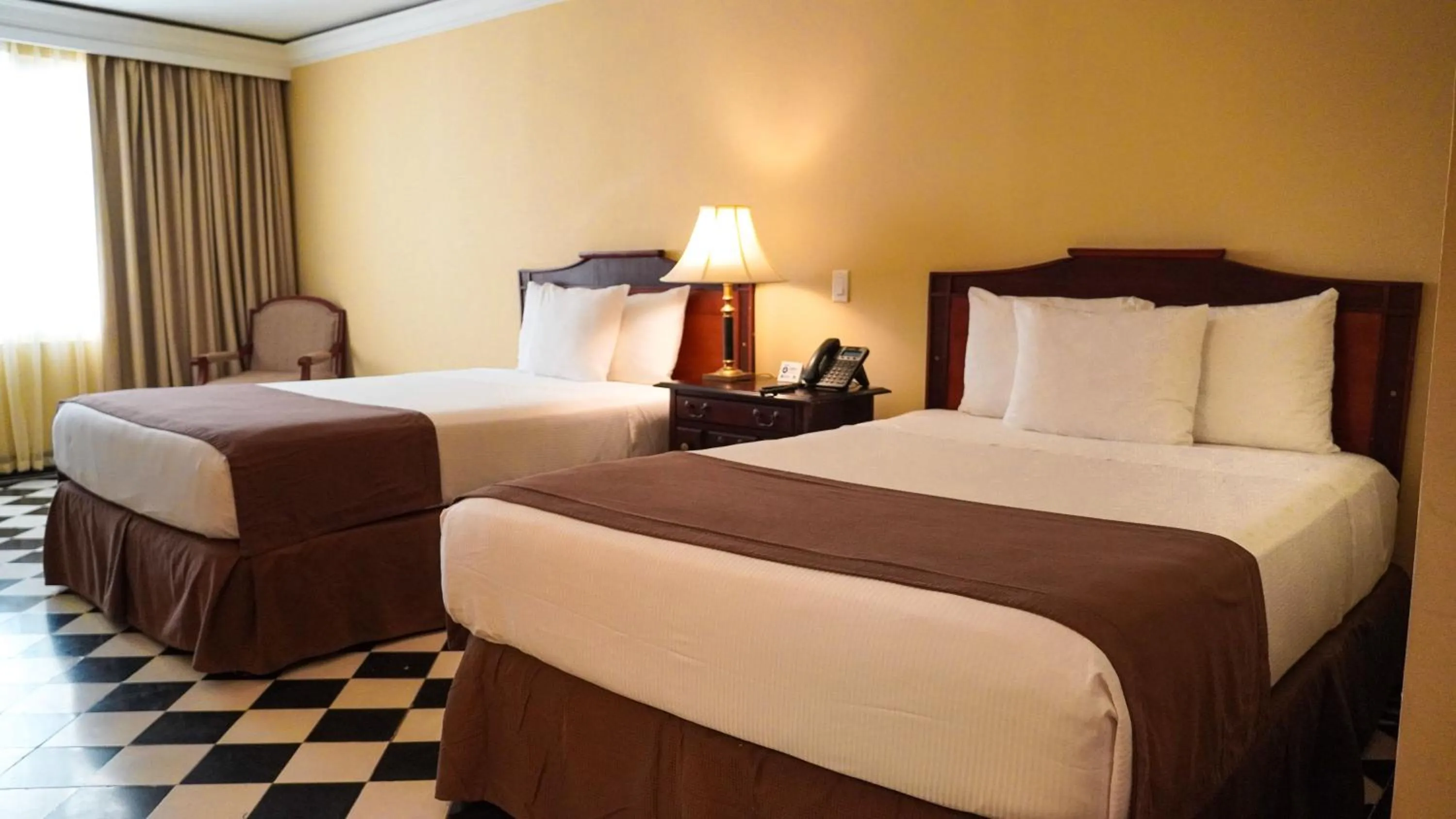 Bed in Hotel El Prado