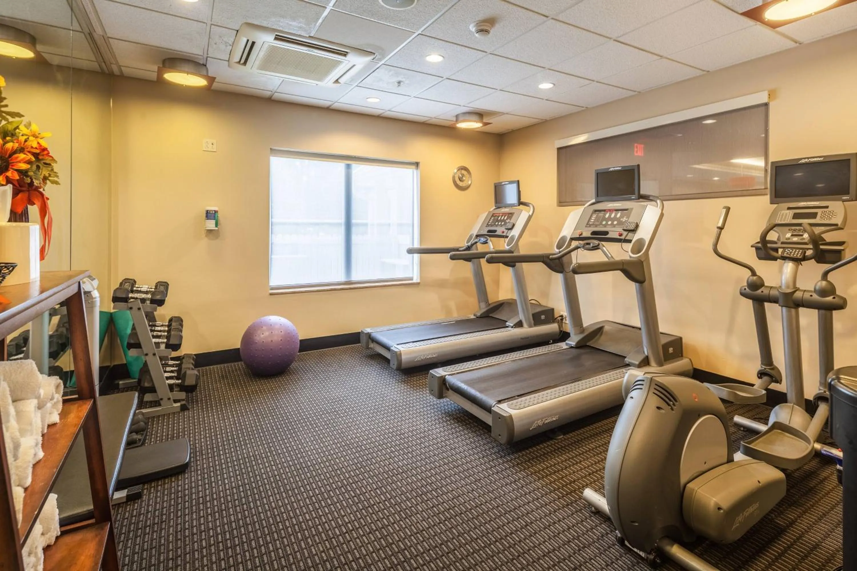 Fitness centre/facilities in TownePlace Suites Jacksonville Butler Boulevard