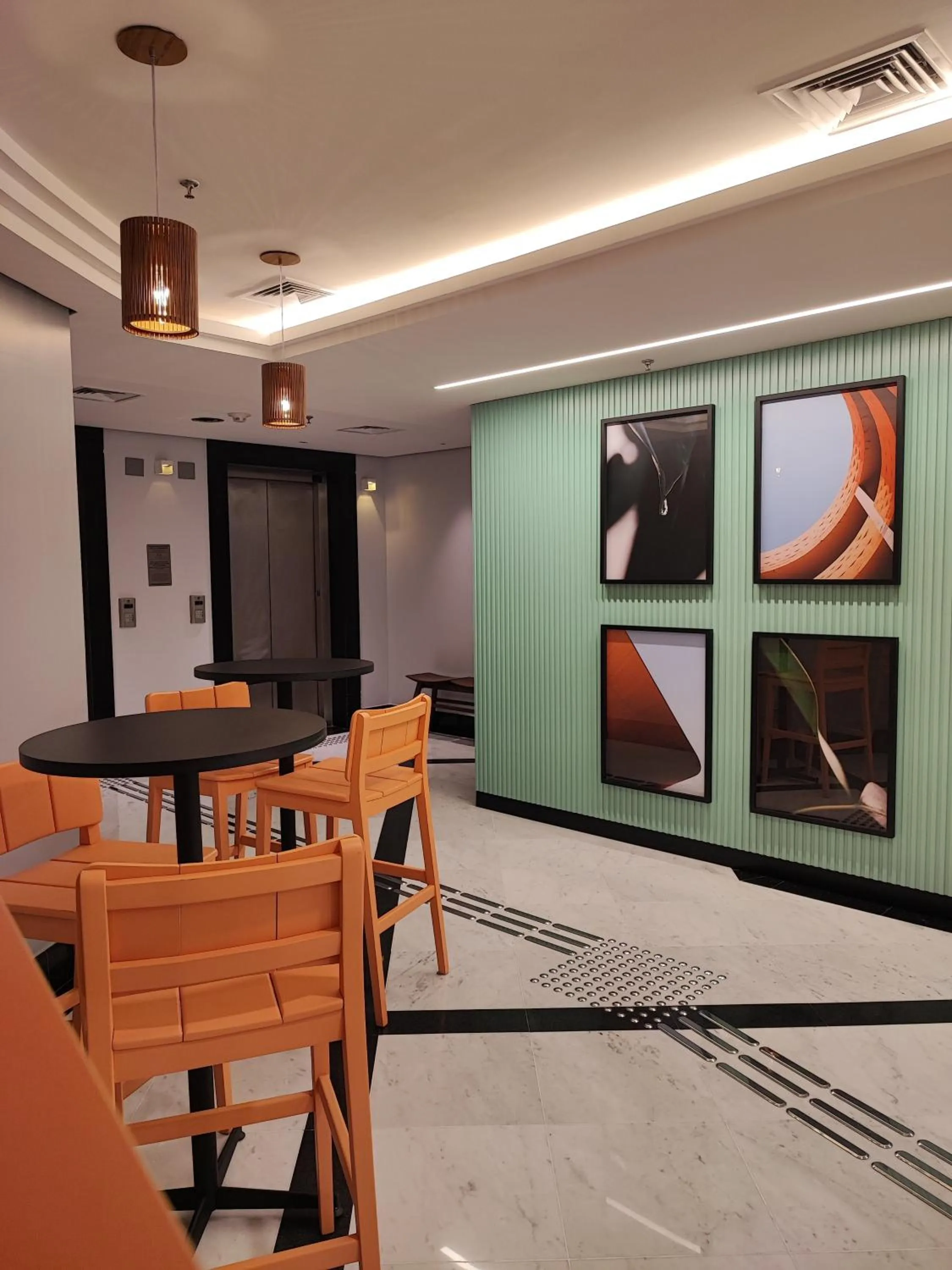 Lobby or reception in Comfort Ibirapuera