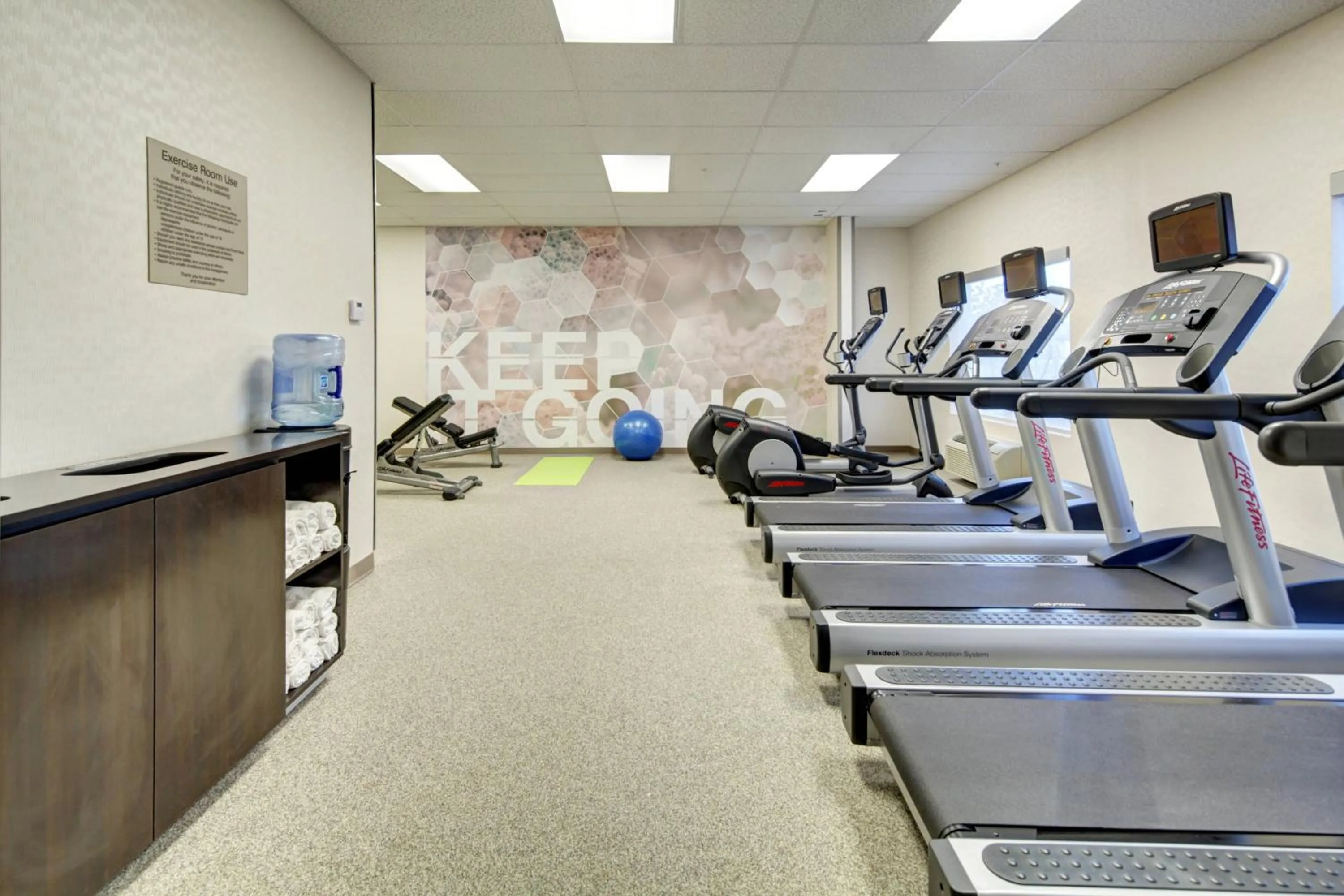 Fitness centre/facilities in SpringHill Suites Port Saint Lucie