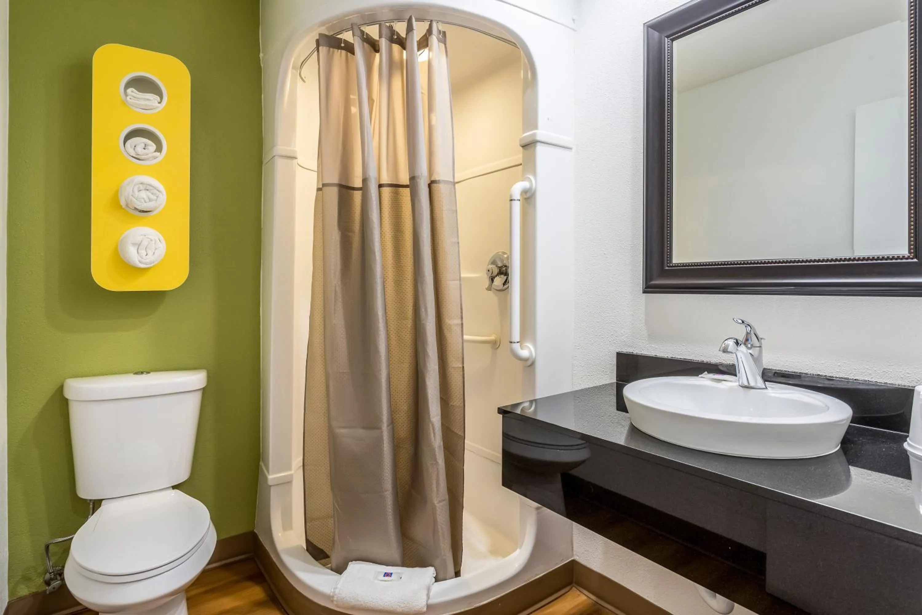 Bathroom in Motel 6-Needles, CA