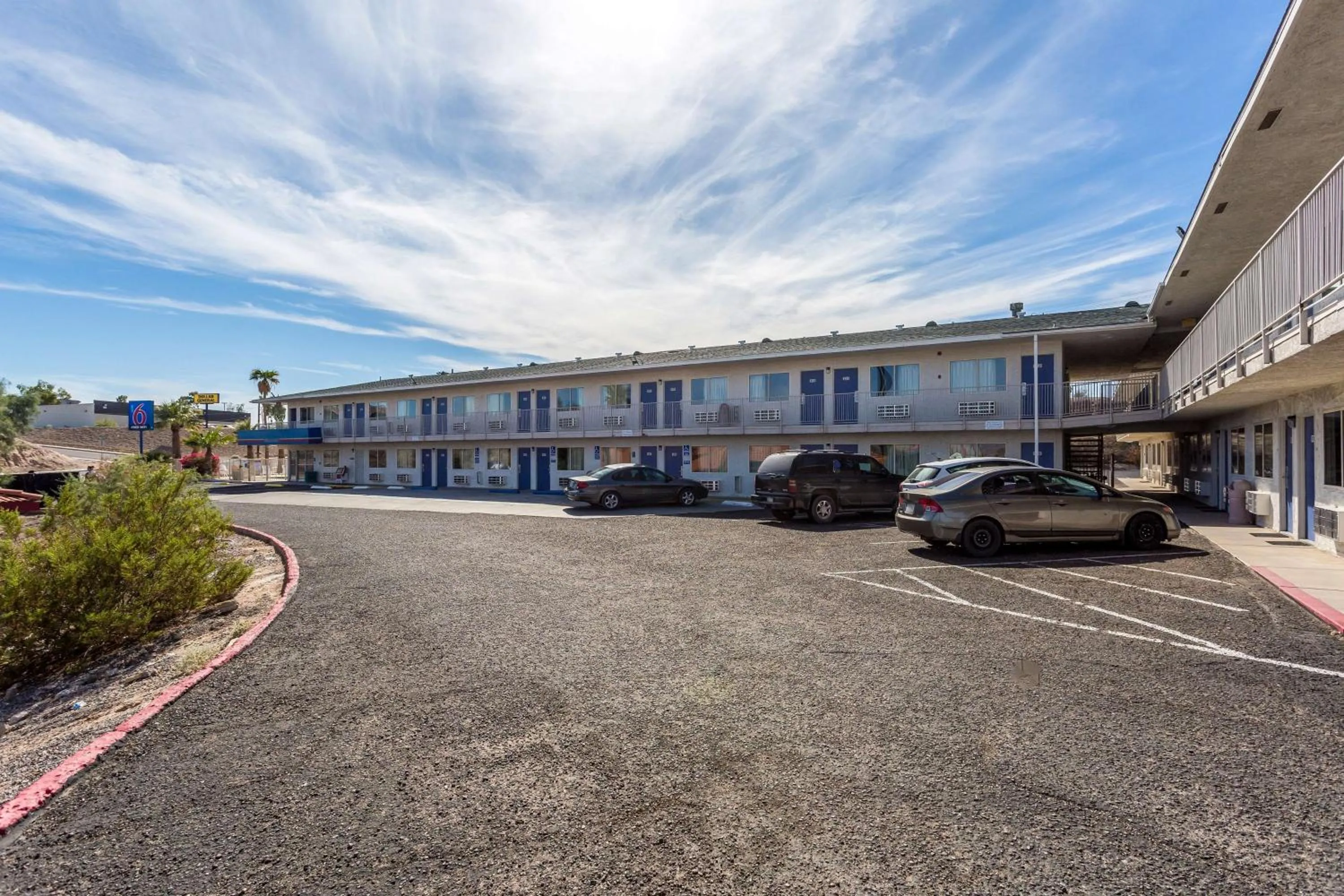Property building in Motel 6-Needles, CA