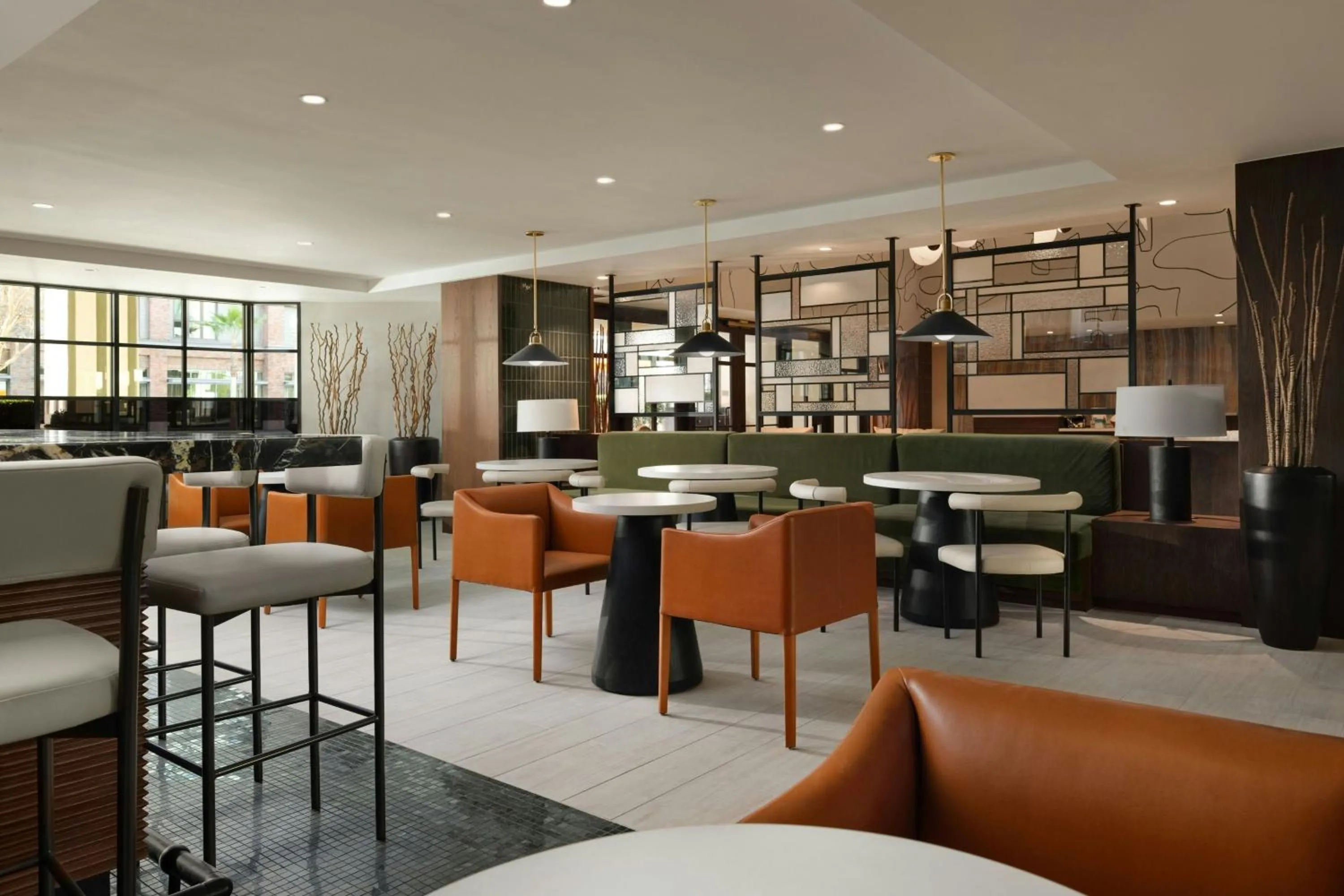 Lounge or bar in Courtyard by Marriott Los Angeles Pasadena Old Town