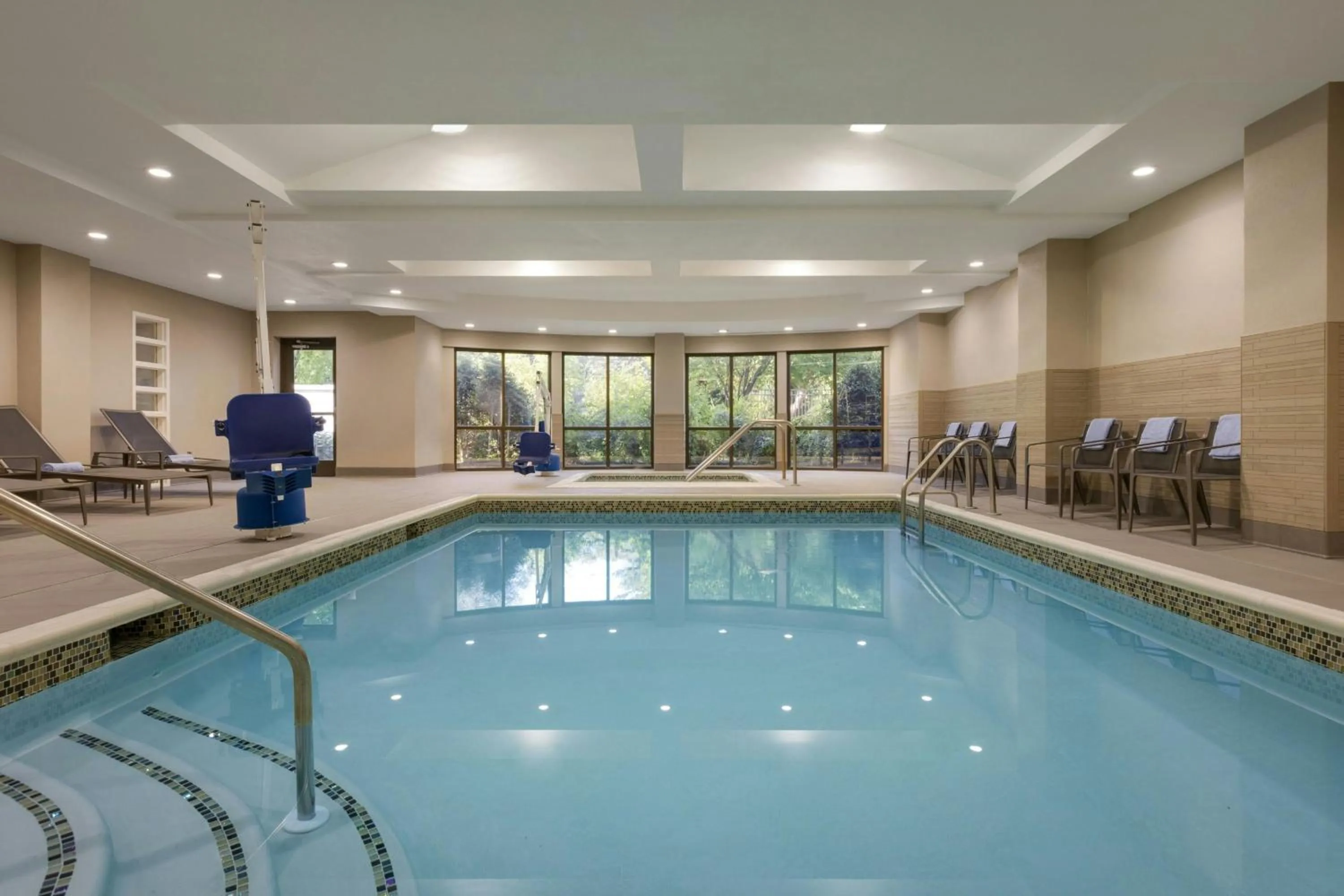 Swimming pool in Courtyard Lancaster
