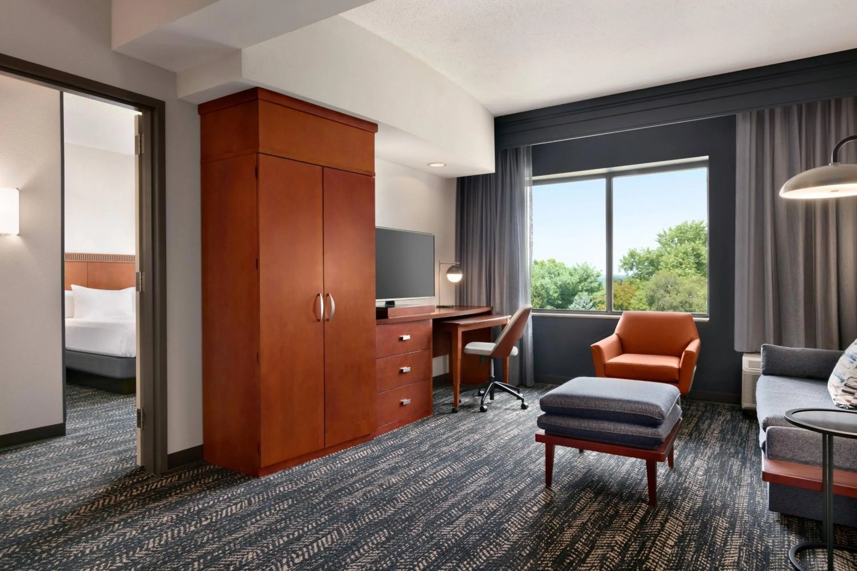 Bedroom, Bed in Courtyard Lancaster