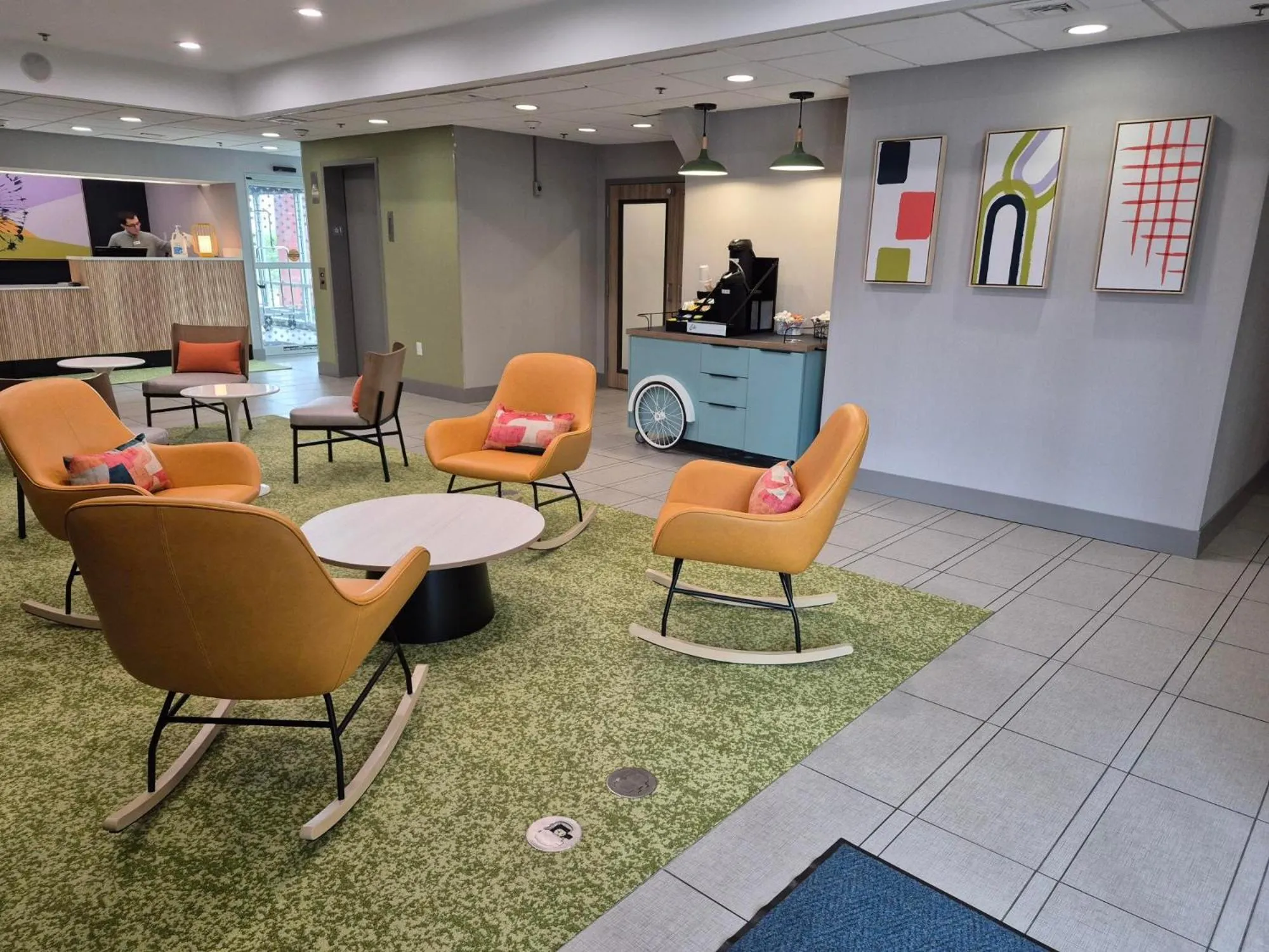 Lobby or reception in Spark by Hilton Lancaster